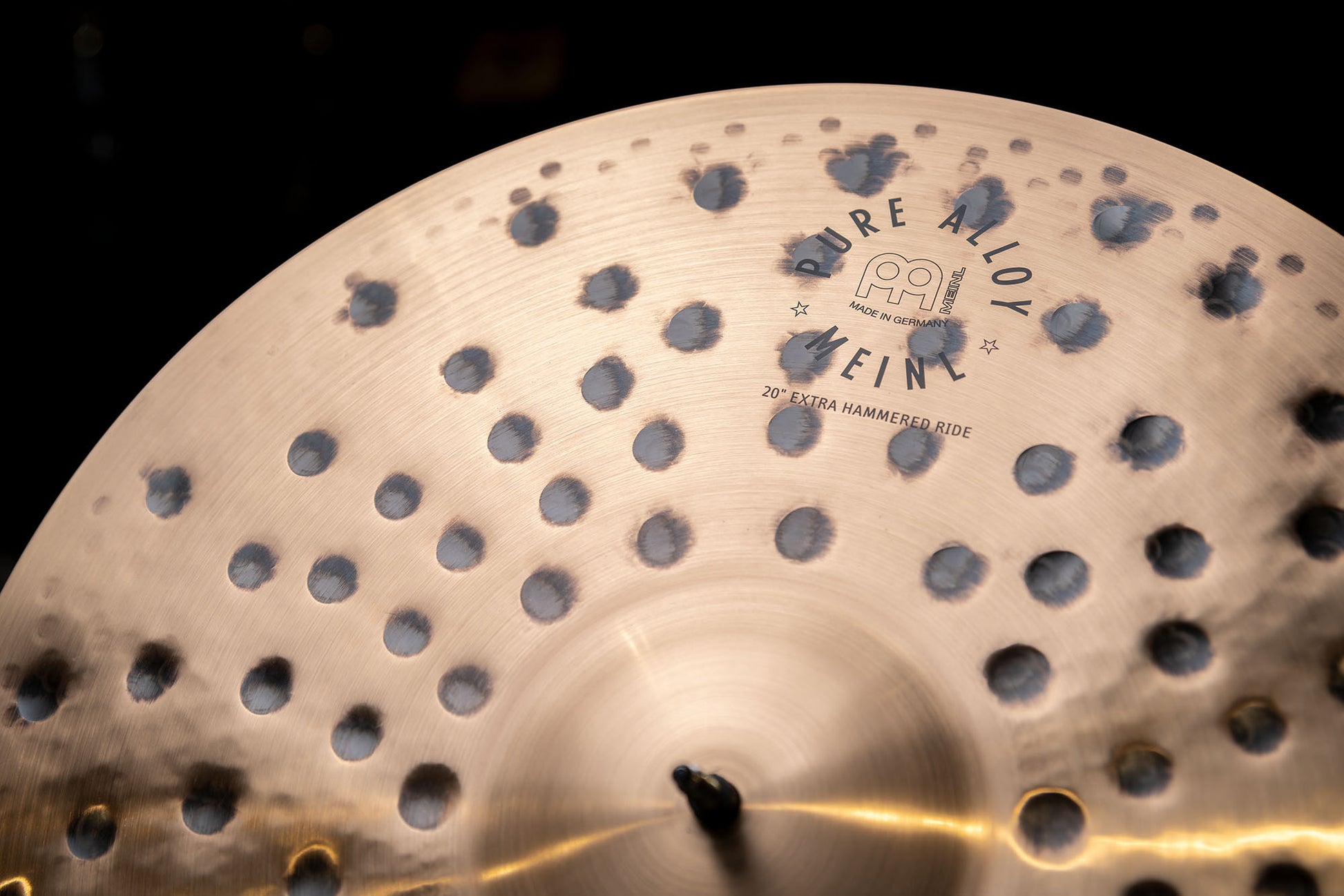Ride 20" Extra Hammered Meinl Pure Alloy fini traditional martelé