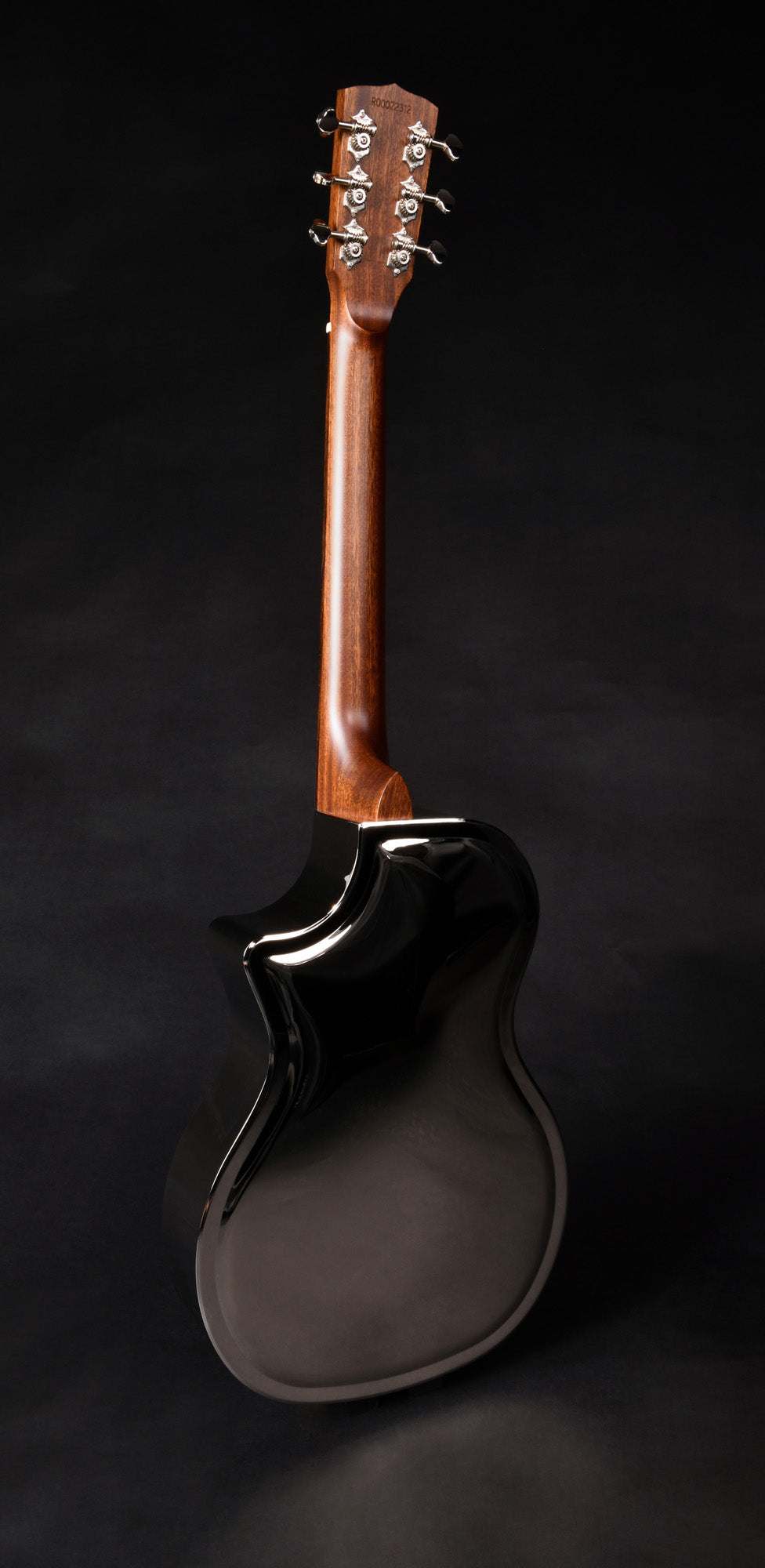 JR-994, corps en laiton, manche acajou, touche palissandre, nickel brillant