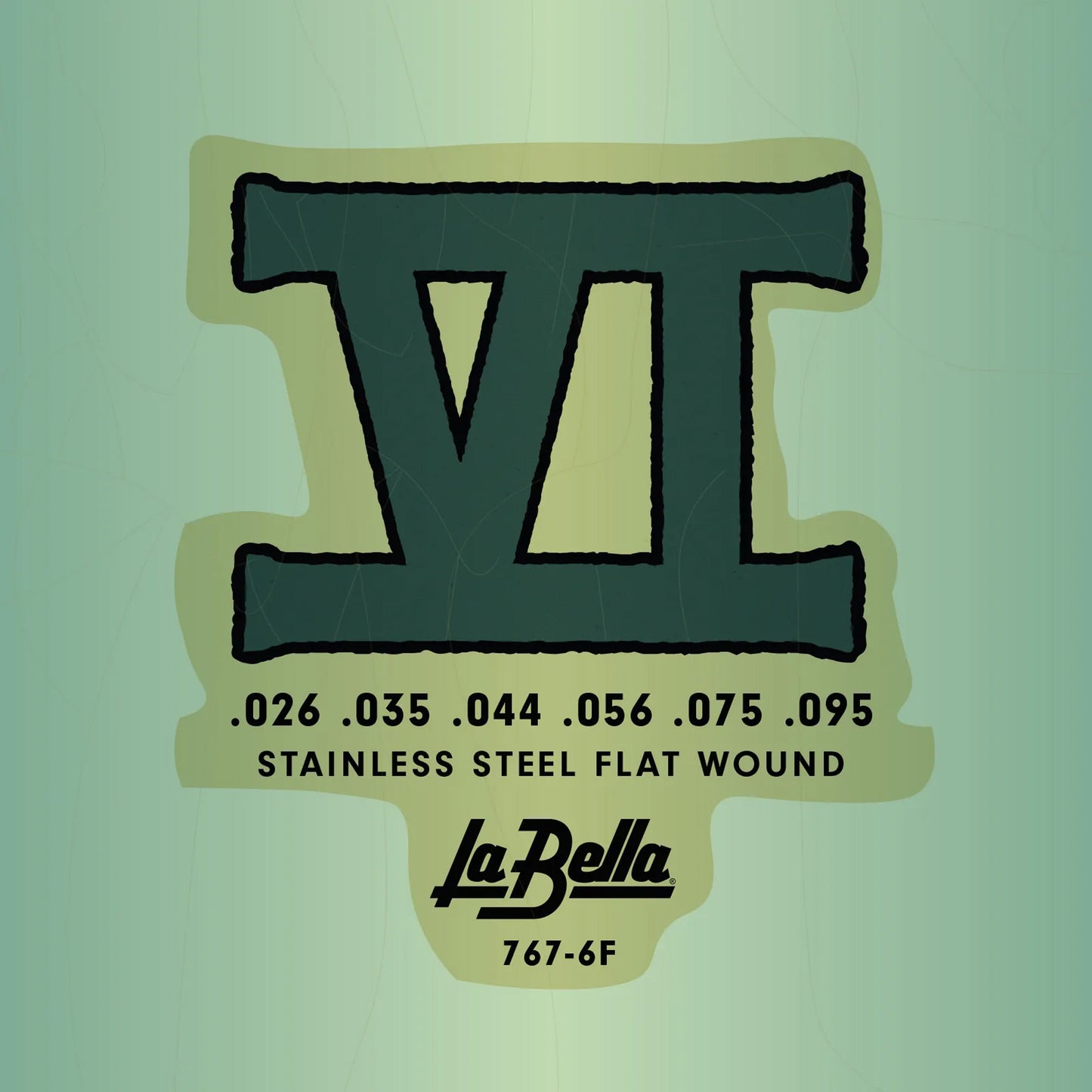 Jeu pour basse électrique SPECIALTY BASS VI, acier inoxydable, filé plat, 6 cordes (26-35-44-56-75-95)