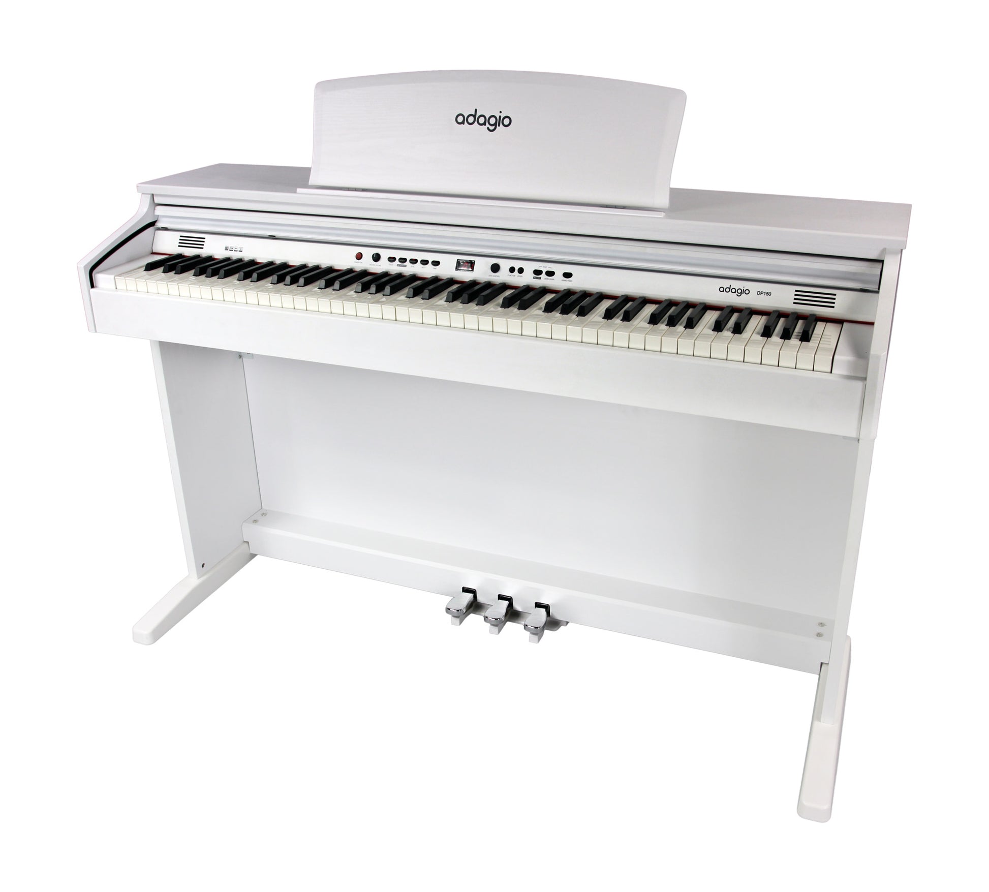 Piano numérique meuble Adagio DP150WH | 88 notes, toucher lourd