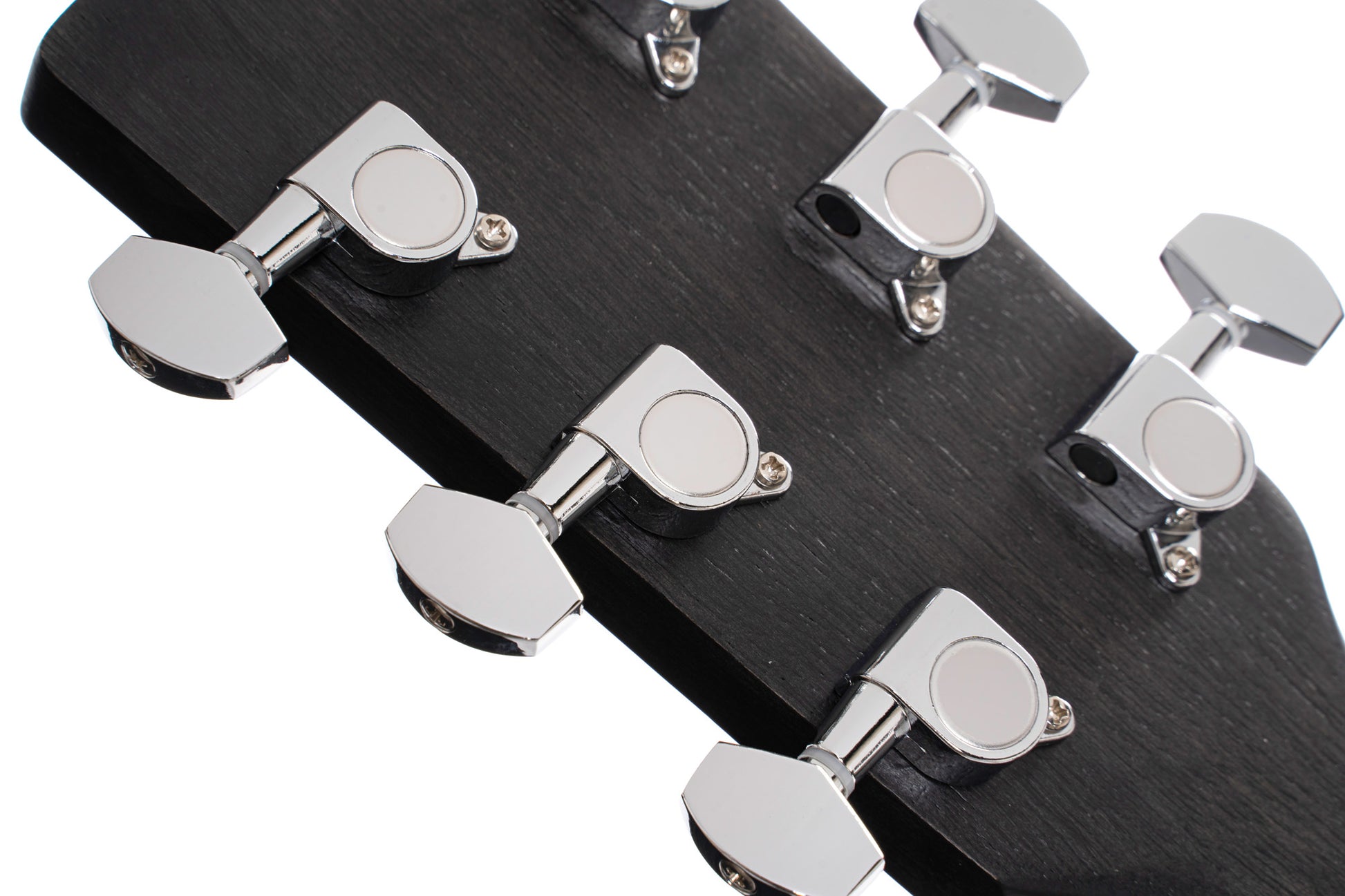 Earth 60 M, table acajou massif, fond & éclisses acajou, manche acajou, touche merbau, noir pores ouverts