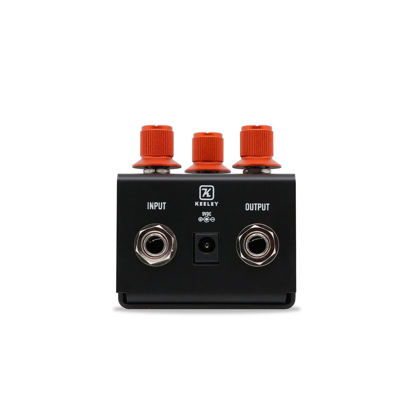 Pédale ANGRY ORANGE, fuzz et distorsion basée sur deux pédales légendaires, 100% analogique, noir et orange