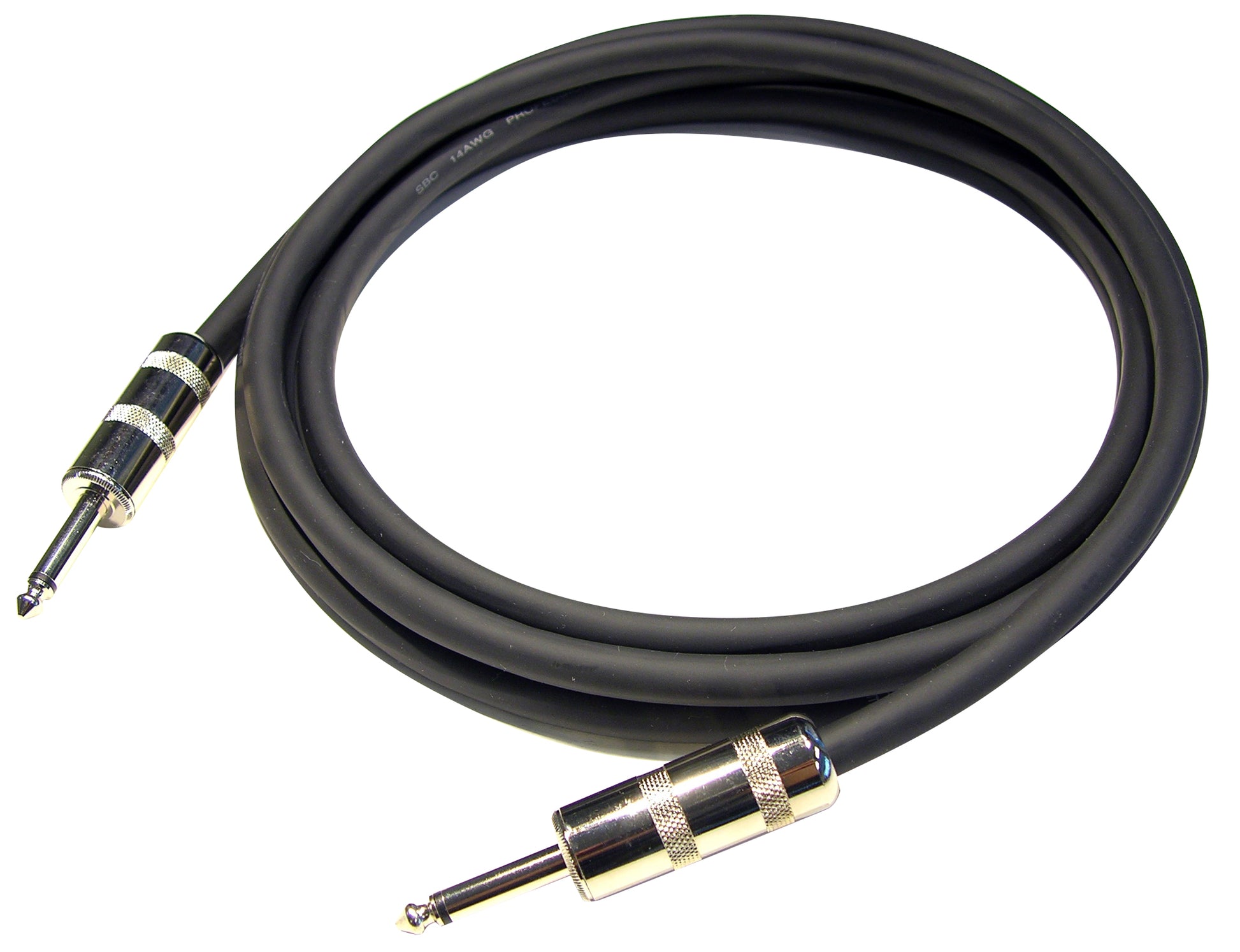 Câble HP Jack/Jack, 5 mètres, noir