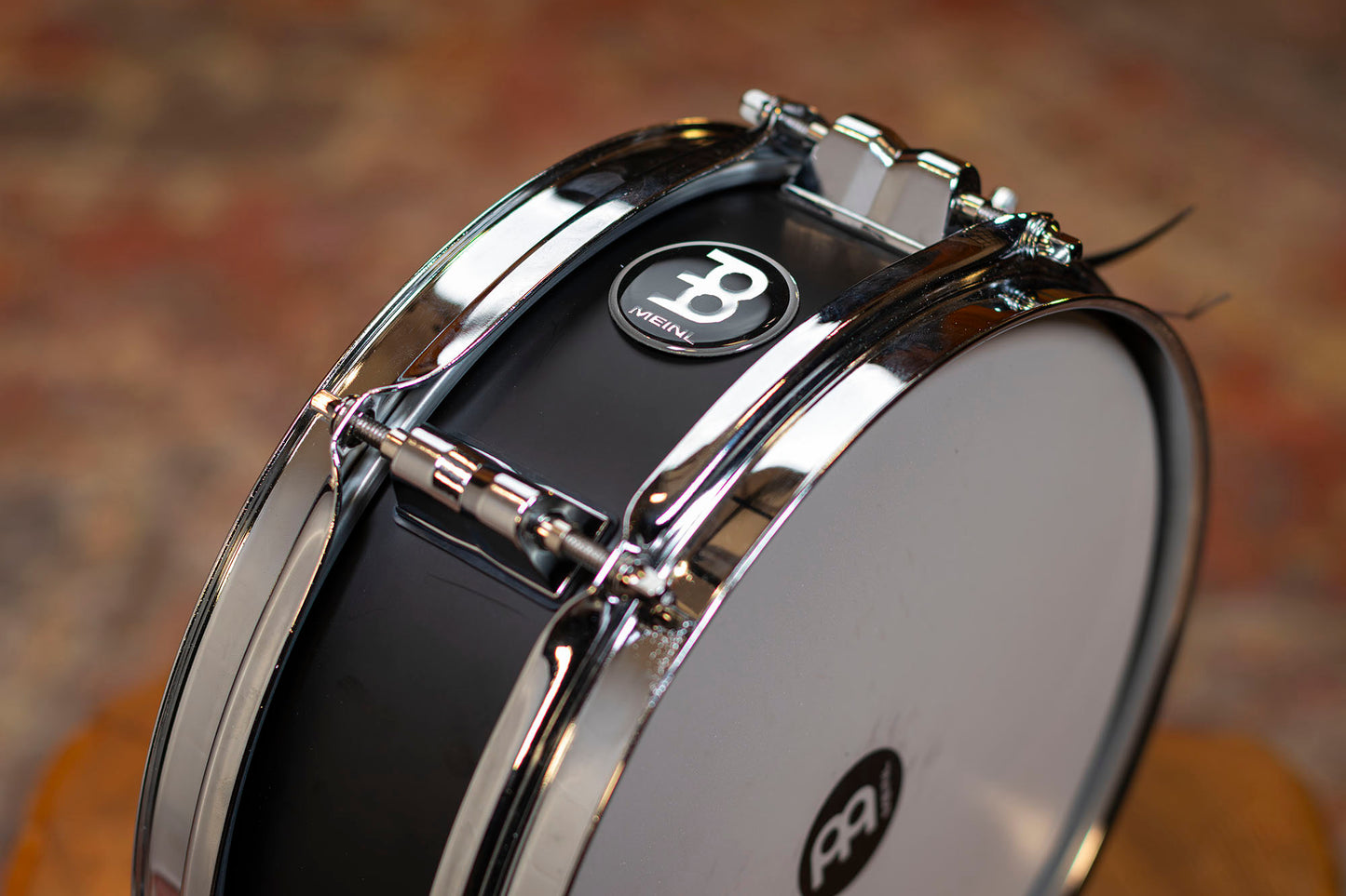 C.CLAIRE COMPACTE Snare MEINL 10" fût en érable fini noir mat
