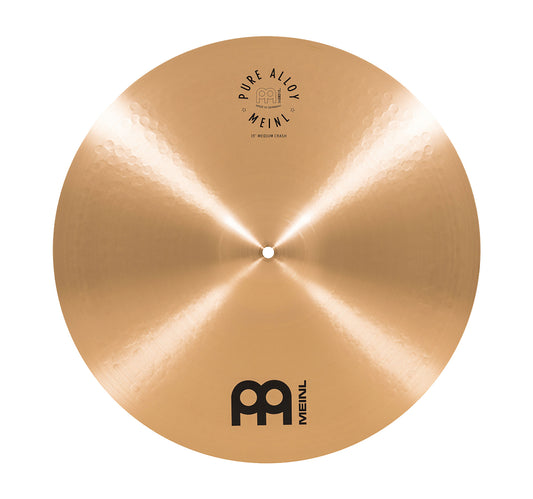 CRASH MEINL 19" MEDIUM PURE ALLOY, ALLIAGE TRADITIONNEL