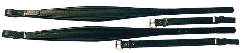 Cuir noir, rembourrée, 120 basses