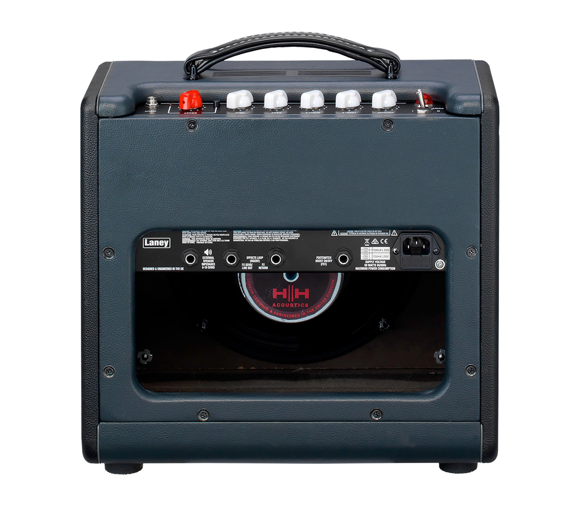 Ampli à lampes CUB-SUPER10, 10W, 1x 10" HH, 2 lampes préampli 12AX7, 1 lampe de puissance EL84, gris et noir