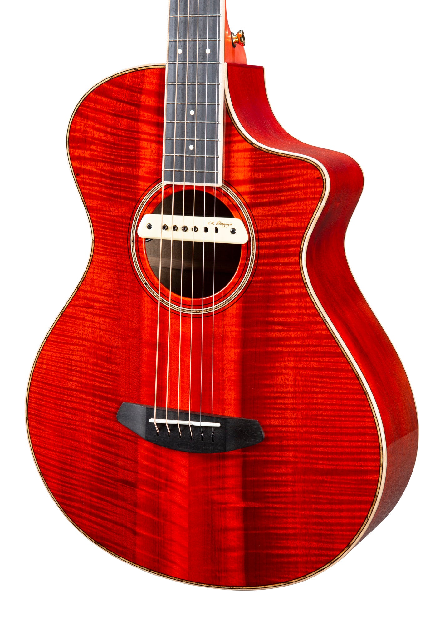 TB VINTAGE EDITION BLUES ORANGE CONCERTINA M1, table myrtlewood massif, f/e myrtlewood massif, EQ LR Baggs EAS VTC, étui, orange