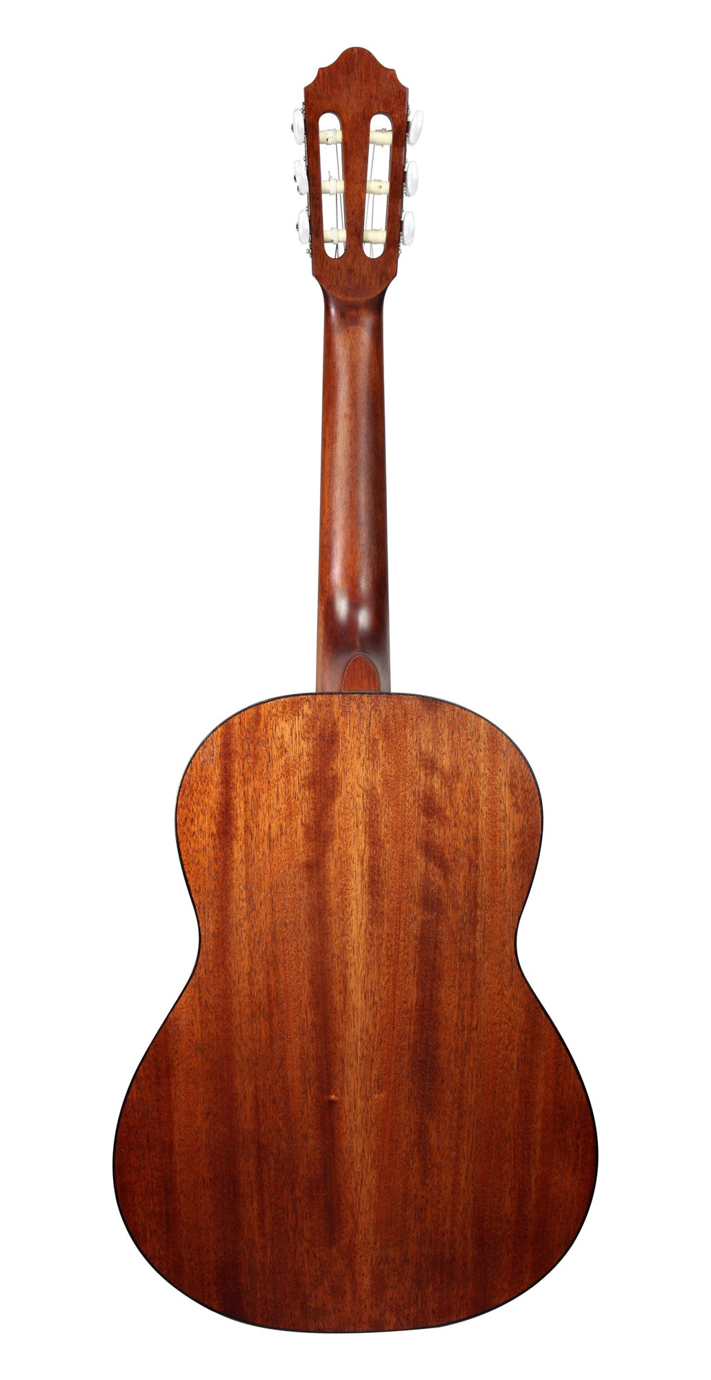 AC70-LH, modèle 3/4 gaucher, table épicéa, fond & éclisses acajou, manche acajou, sillet 45 mm, naturel pores ouverts, housse