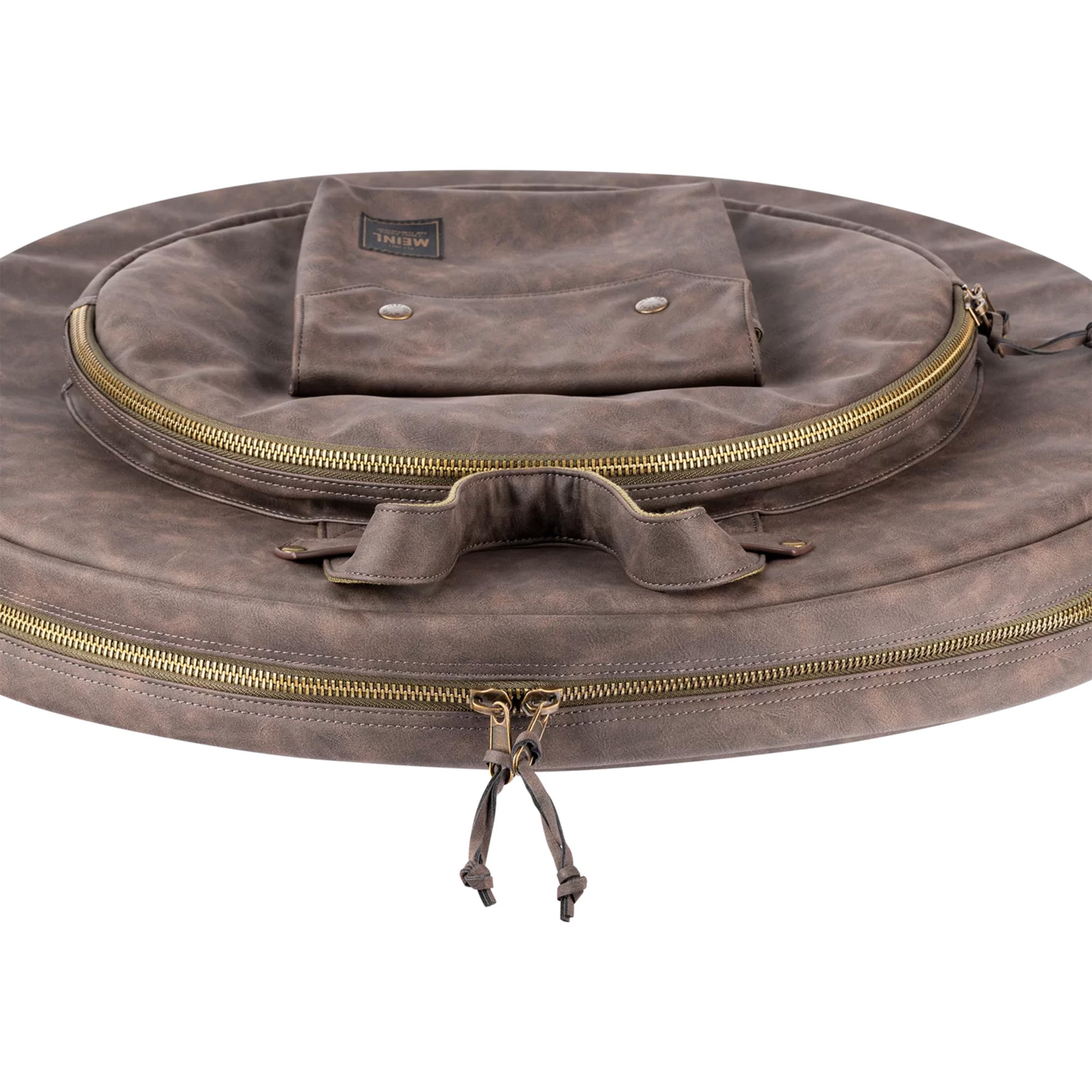 Housse de cymbales 22" Meinl Vintage Hyde finition dark brown