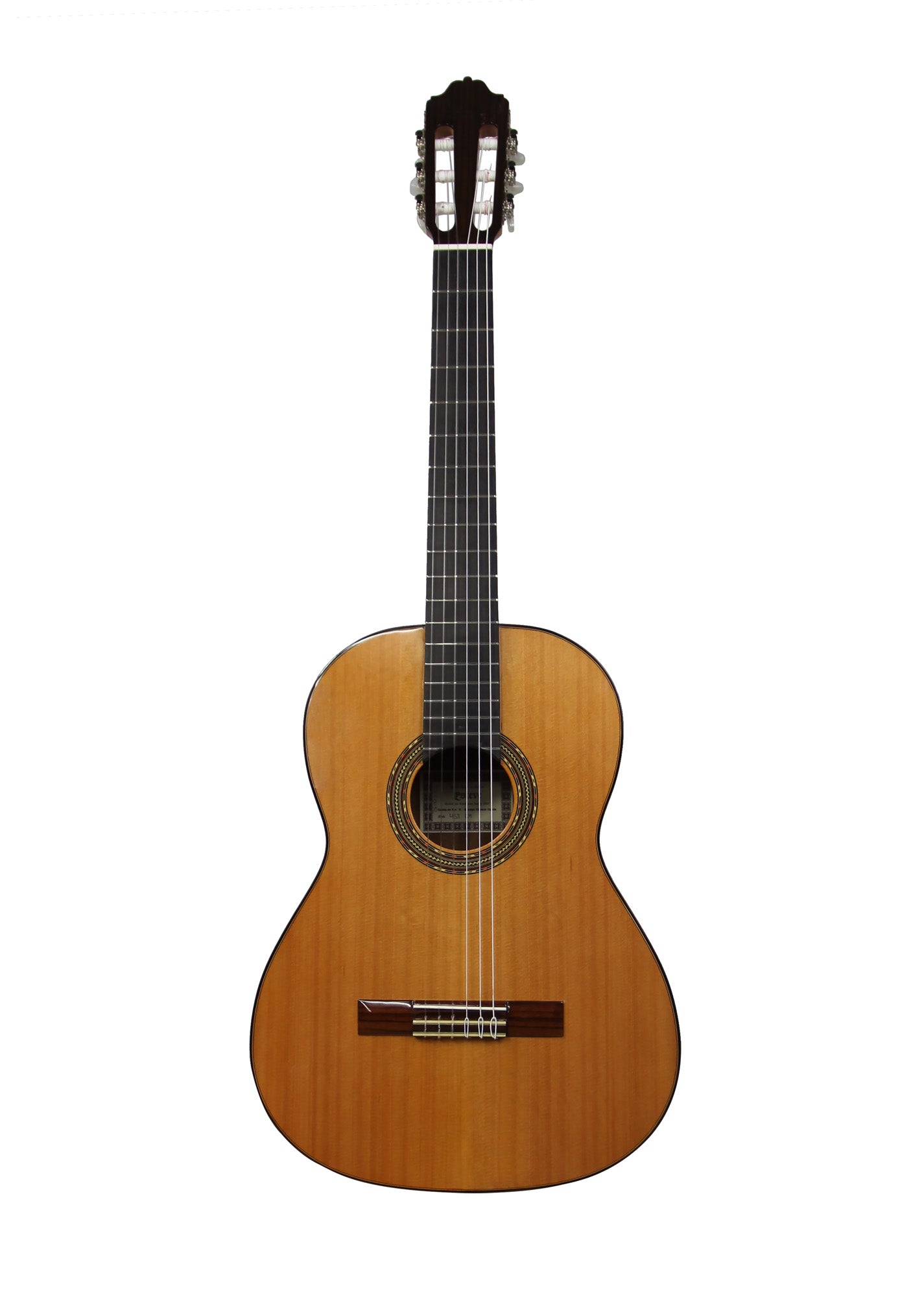 4ST, table cèdre massif, fond & éclisses acajou, manche acajou, touche palissandre, naturel brillant, modèle gaucher