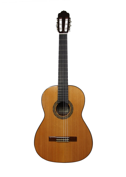 4ST, table cèdre massif, fond & éclisses acajou, manche acajou, touche palissandre, naturel brillant, modèle gaucher