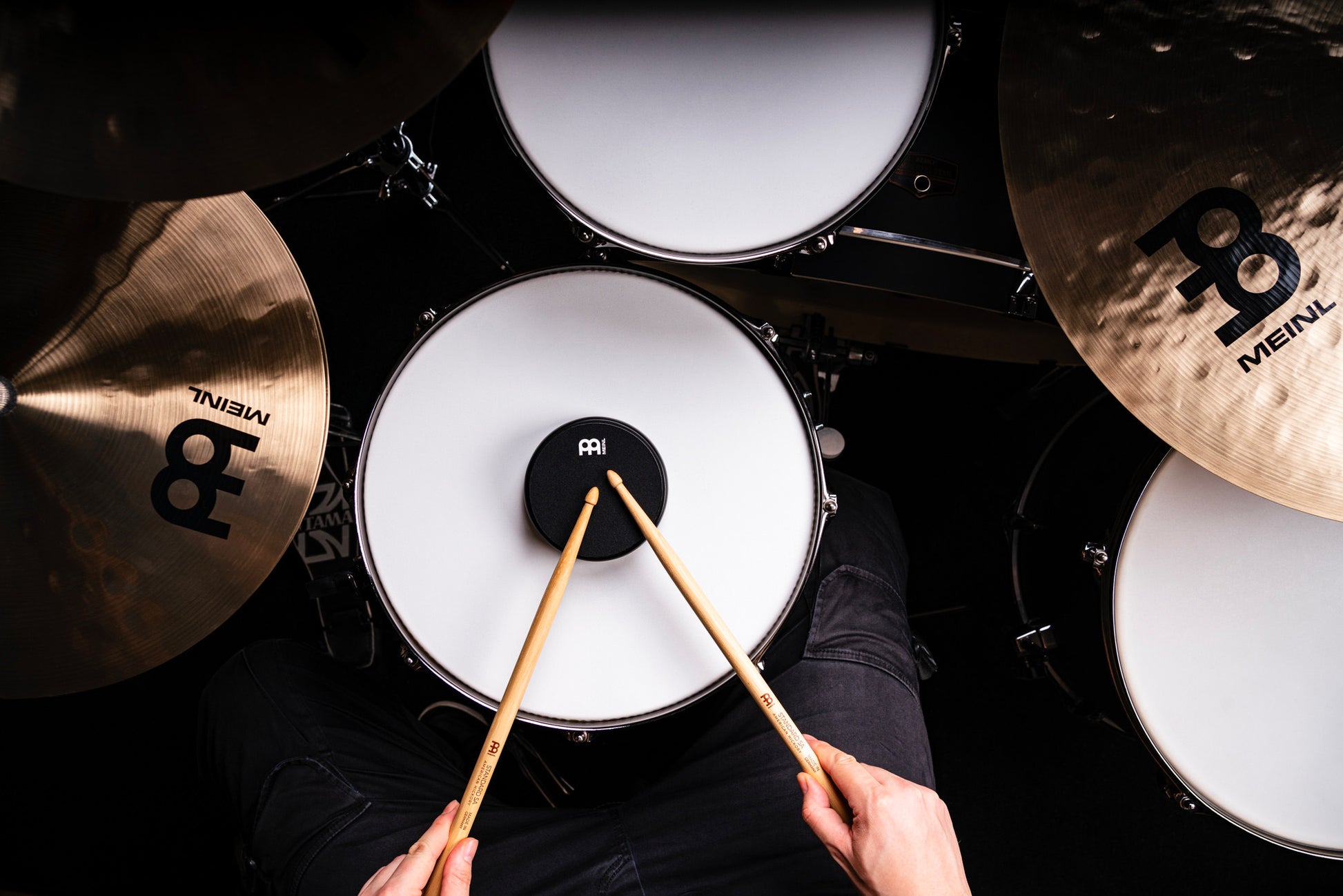 PAD D'ENTRAINEMENT MEINL MARSHMALLOW 4" NOIR