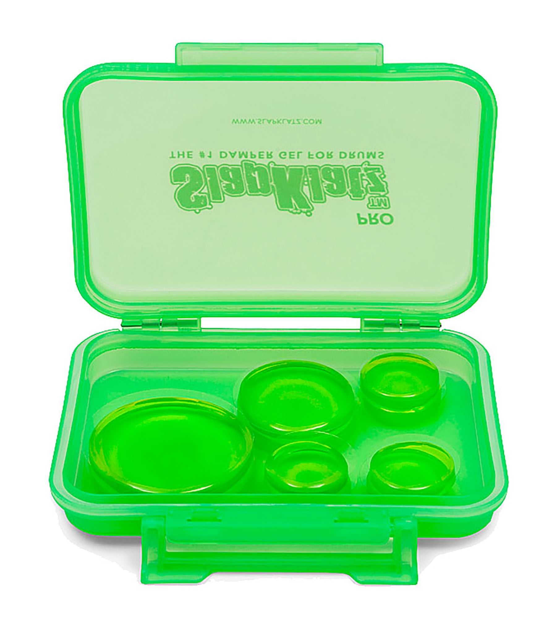 Pack Slapklatz de 12 atténuateurs d'harmoniques. 6 petits, 4 médiums et 2 larges.