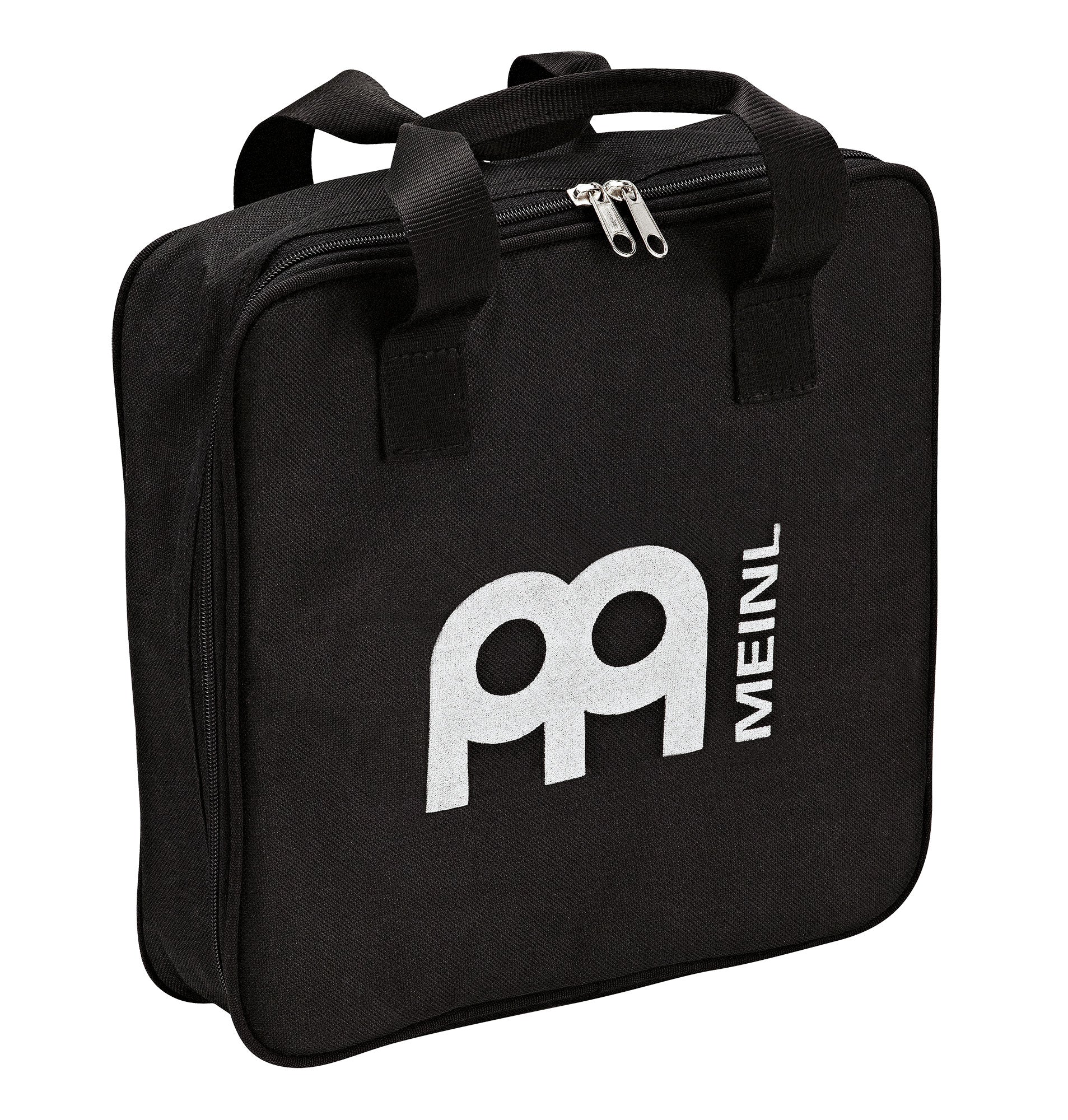 Housse Tambourin 10", nylon rembourré, poignée, double fermeture éclair, noir