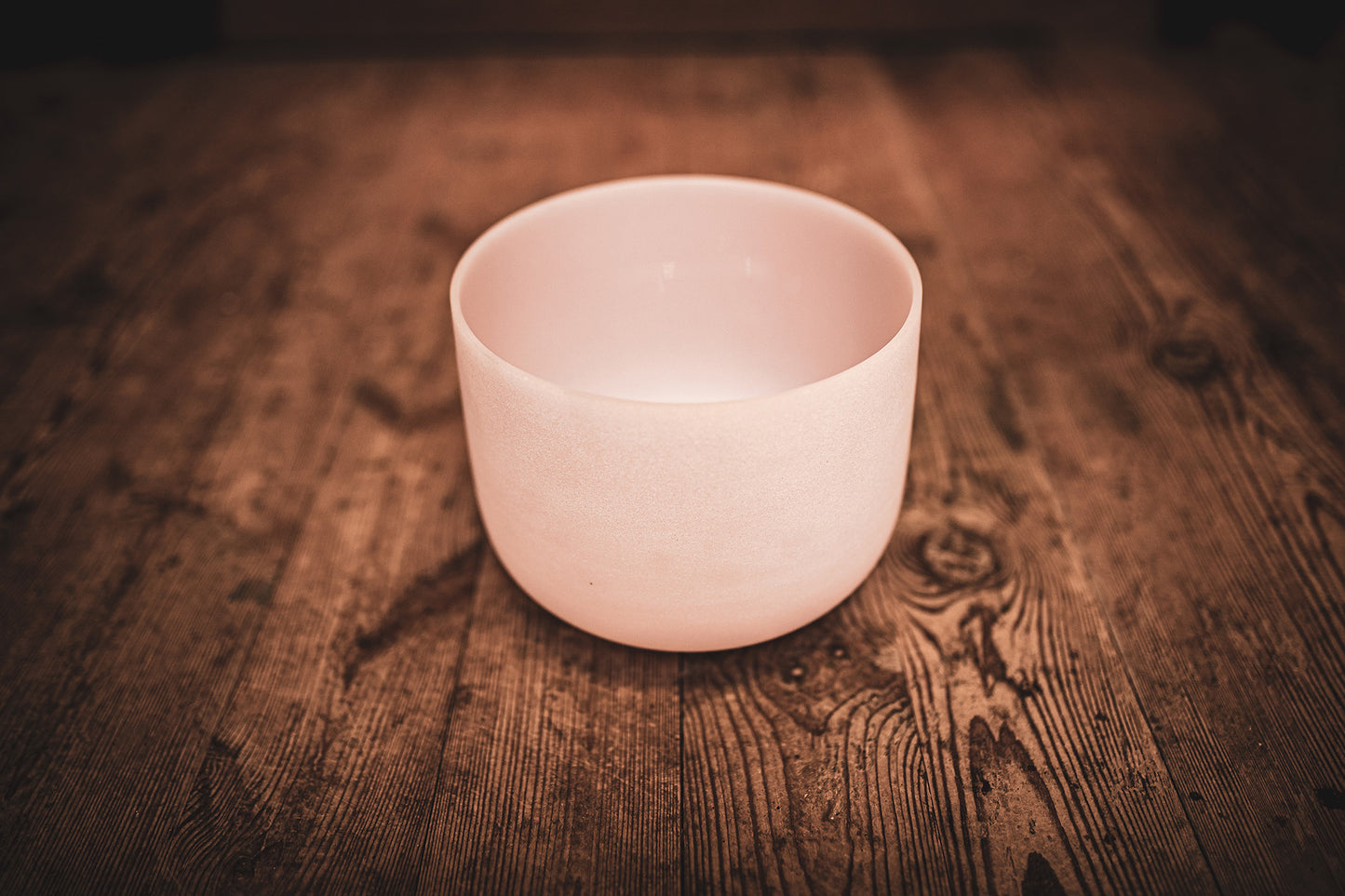 Bol tibétain d'une taille de 8" (20,32cm), hauteur : 17,02 cm, quartz et d'améthyste.