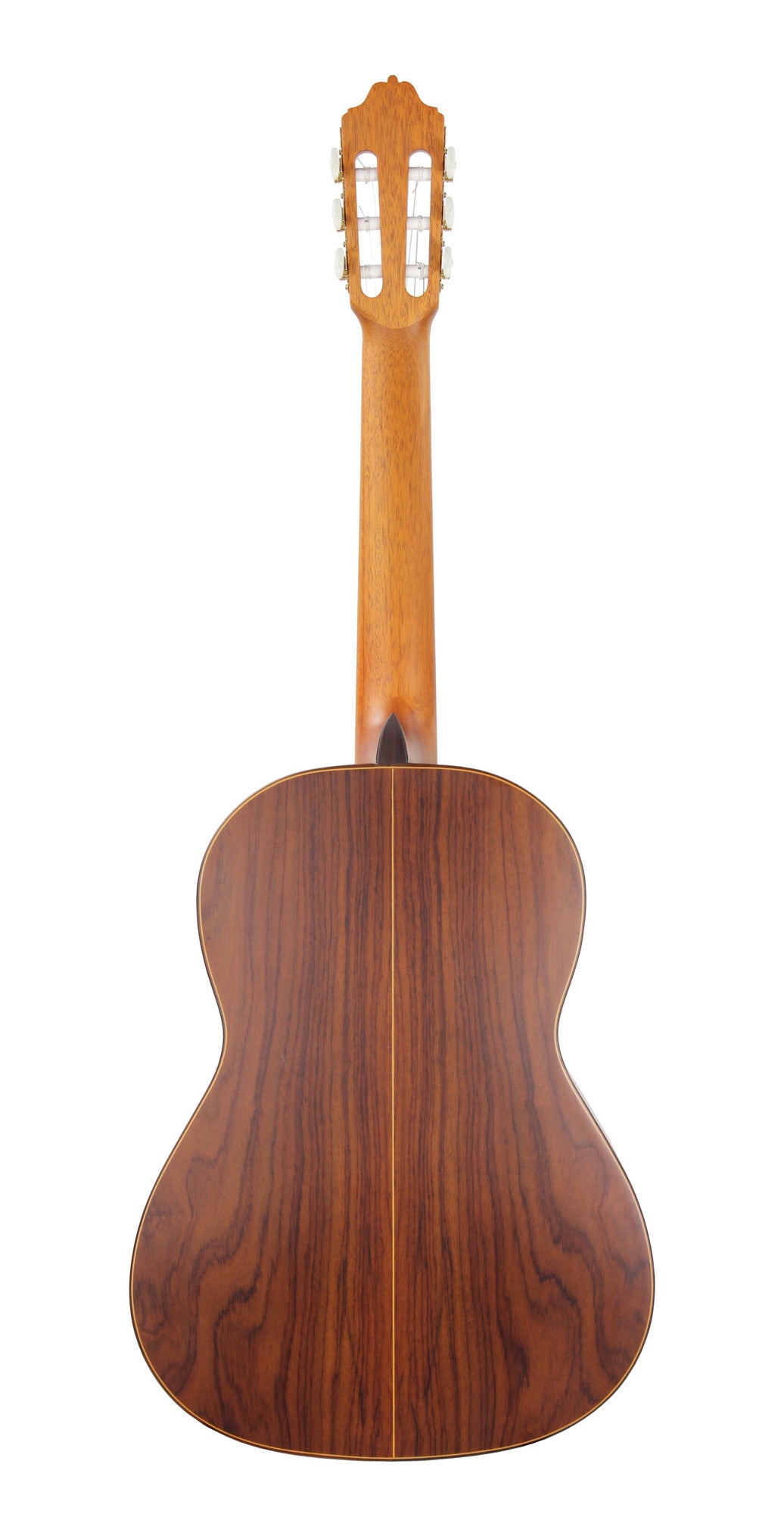 MOD.7, table cèdre massif, fond et éclisses palissandre, touche palissandre, diapason 650 mm, naturel satiné