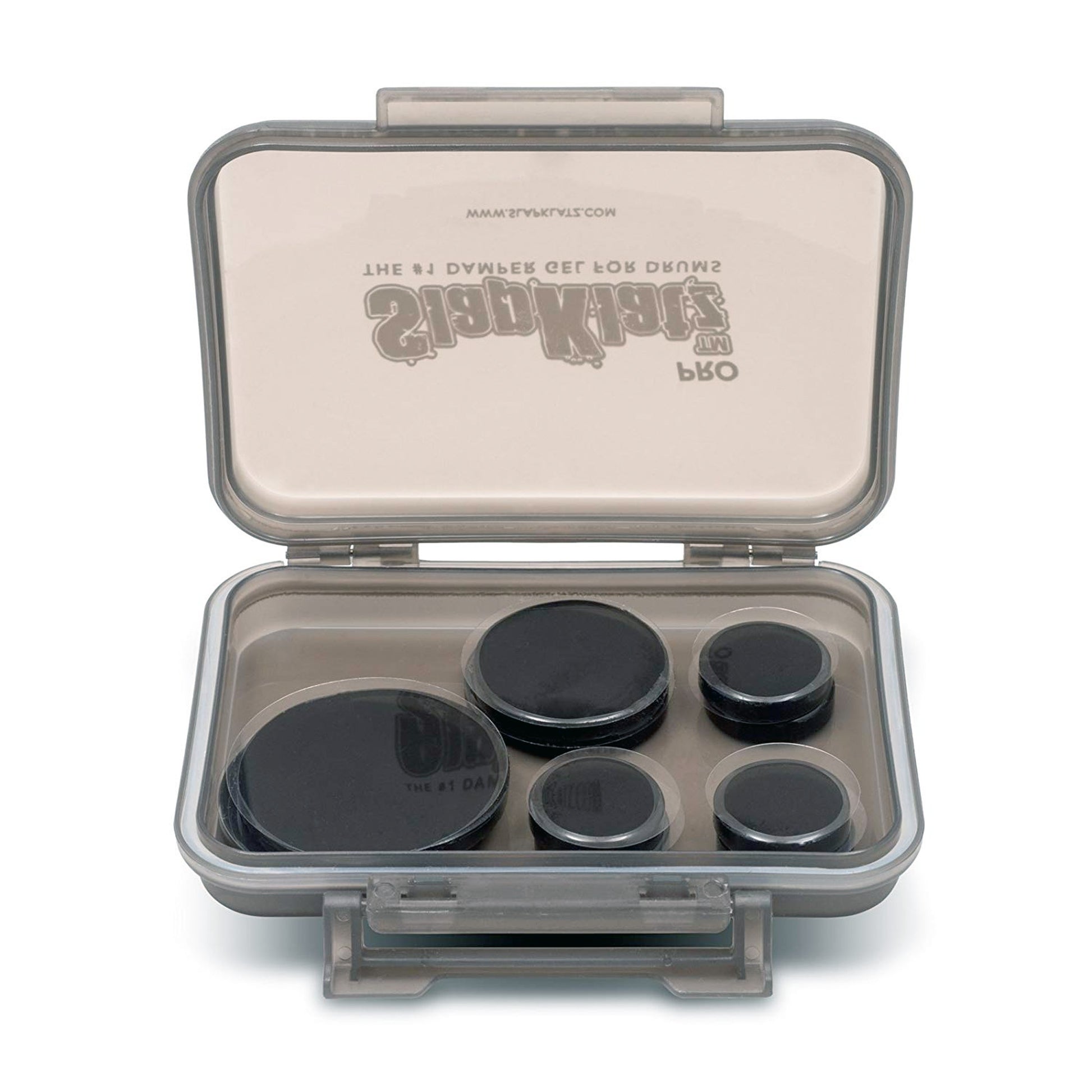 Pack Slapklatz de 12 atténuateurs d'harmoniques. 6 petits, 4 médiums et 2 larges. noir