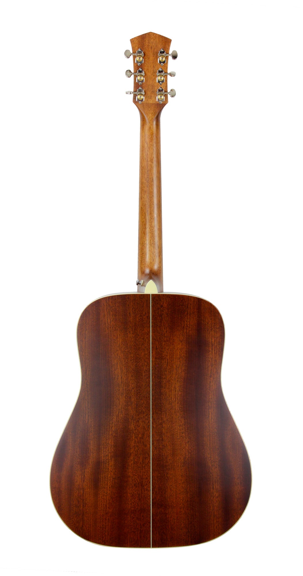 Essence D4, table épicéa Sitka massif torréfié, f/e acajou, touche & chevalet palissandre, semi brillant, table noire