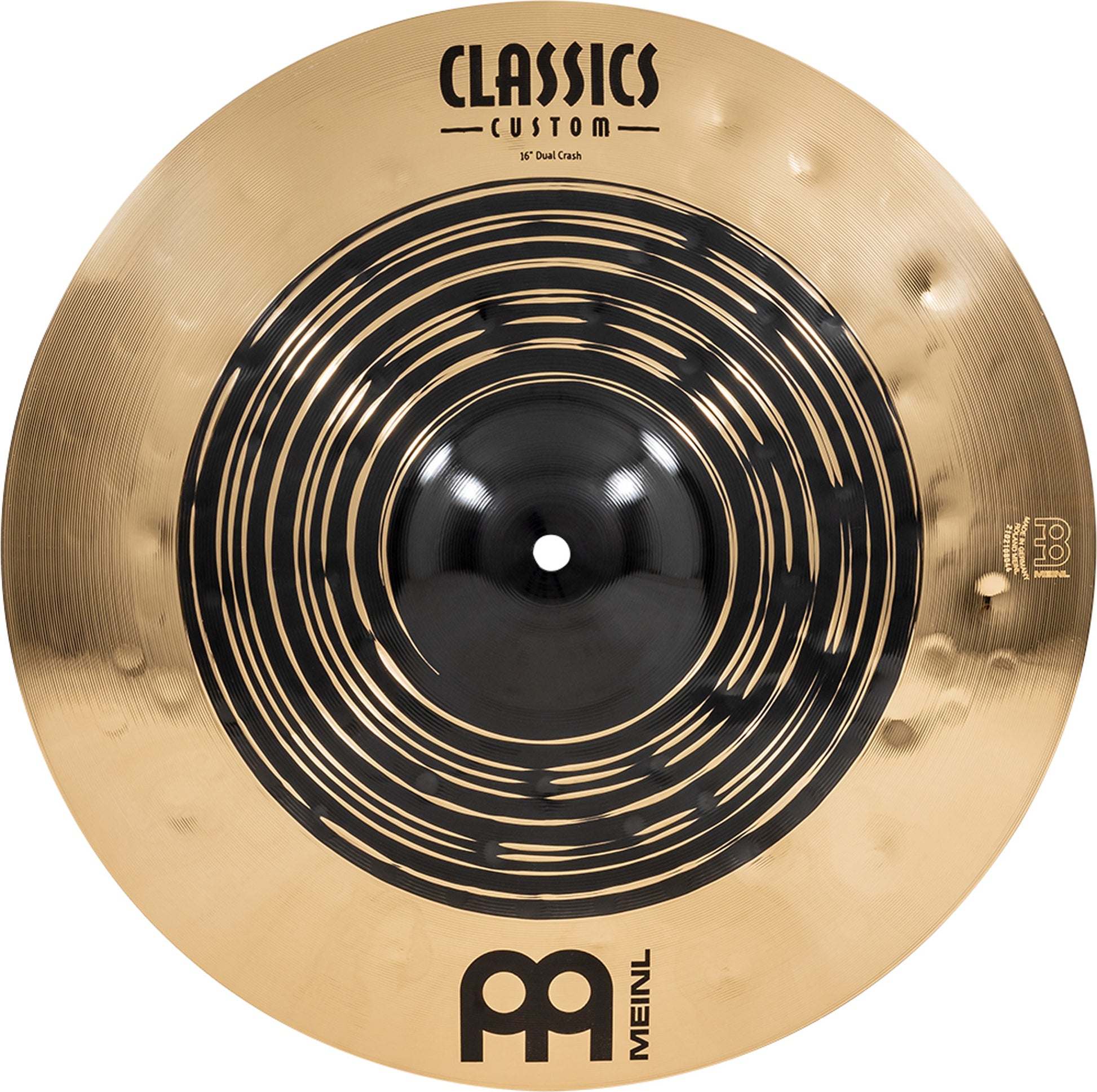 CRASH MEINL 16" CLASSICS CUSTOM DUAL