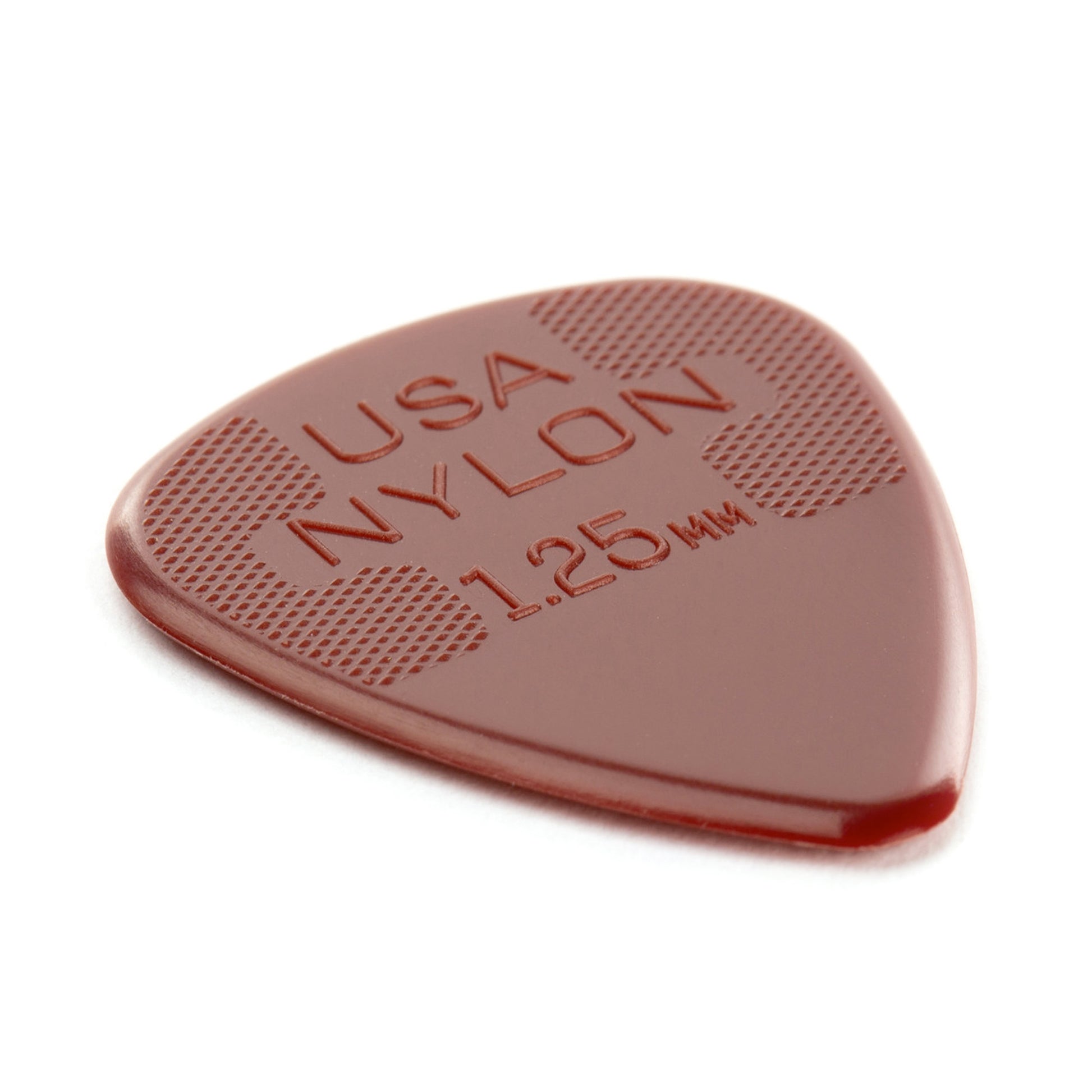 Sachet de 12 médiators Nylon Standard 125 (bordeaux)