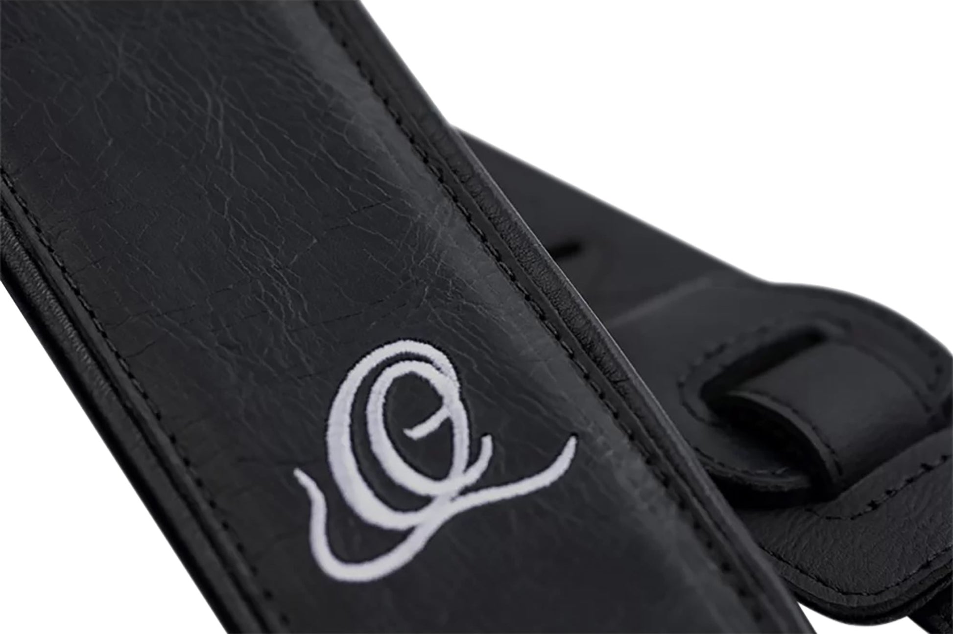 OSCL-3, courroie guitare, série Classic, face cuir, dos PVC (vegan), largeur 7 cm, longueur 145 cm, vintage ash