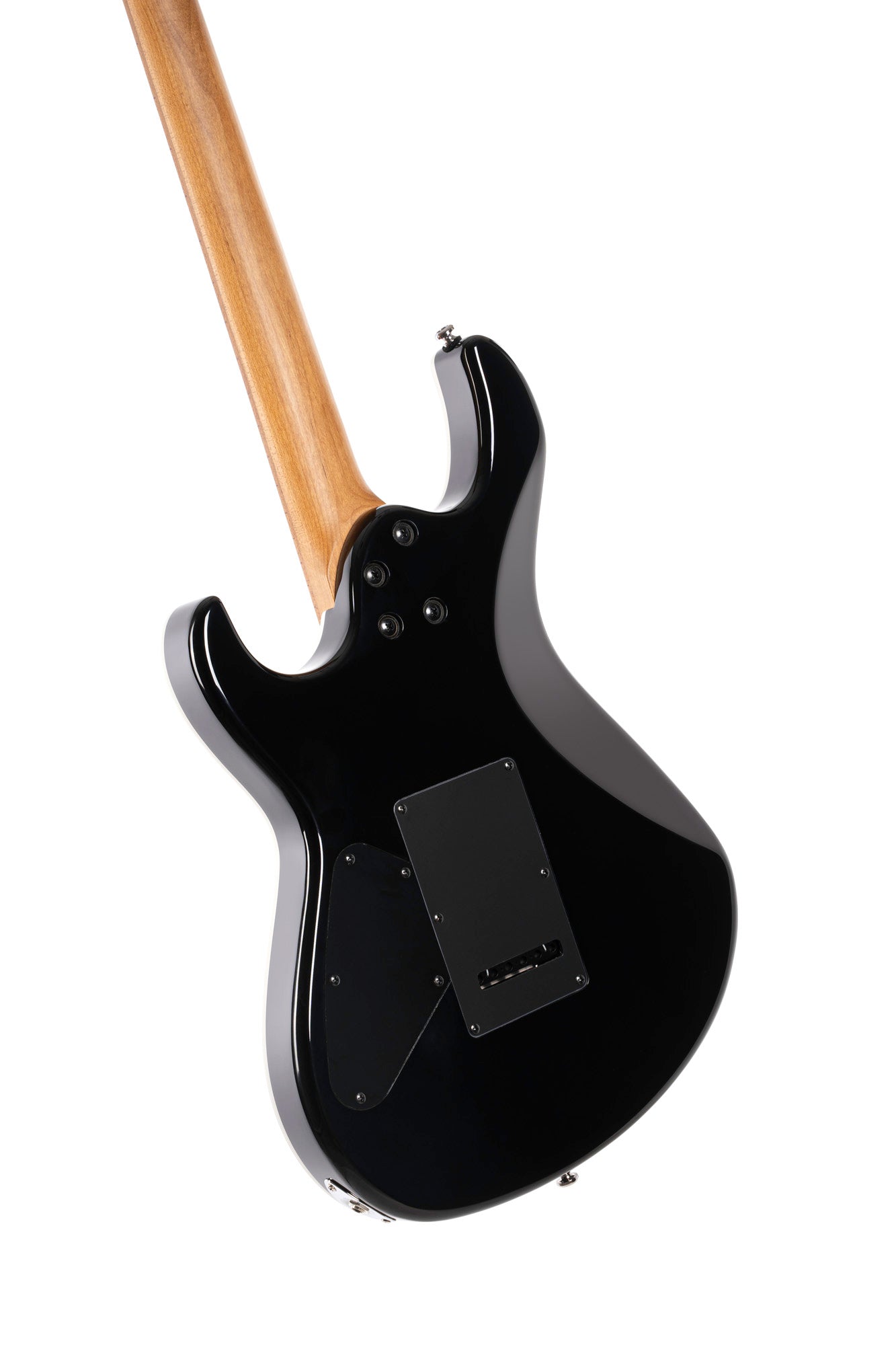 G290 FAT II, corps sassafras, table érable flammé, manche et touche érable torréfié, 2 micros Voiced Tone VTH-77, black burst