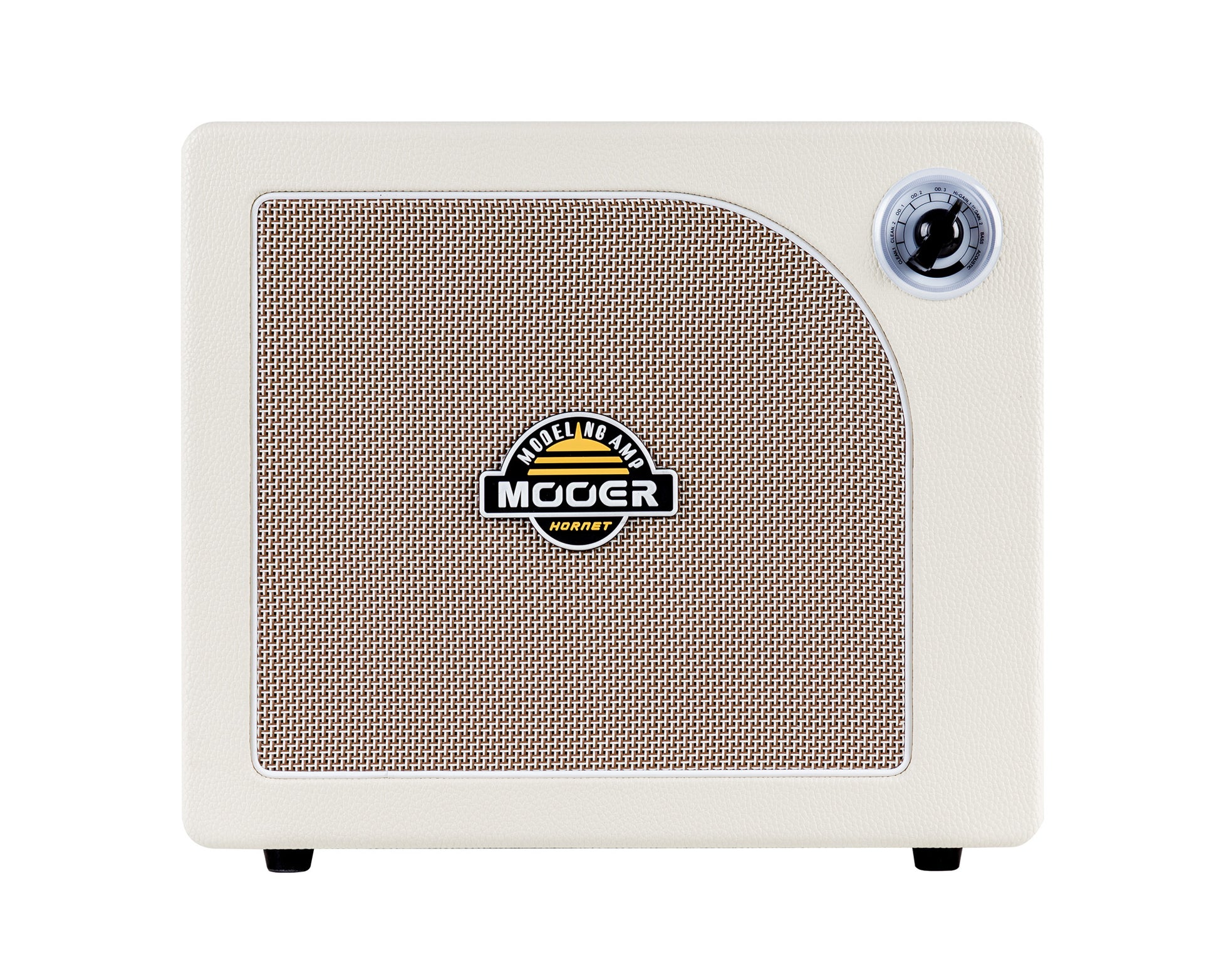 Ampli HORNET 30 WHITE, 30W, HP 8", 9 modélisations d'amplis haute-qualité, effets Modulation/Délai/Réverb, blanc
