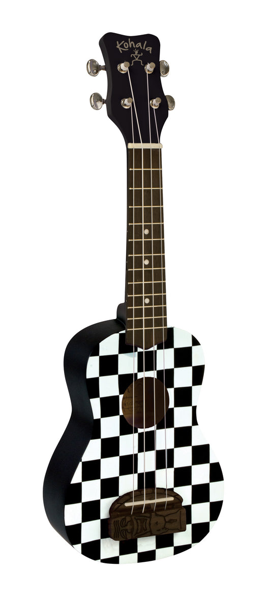 Ukulélé soprano Kohala SCB, série Tiki