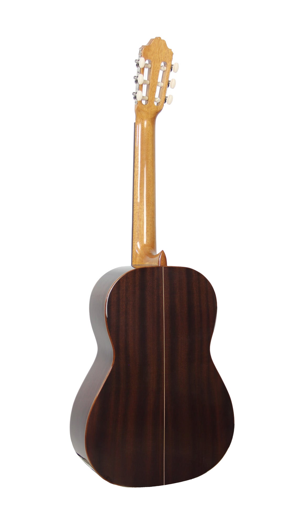 MOD.3, table cèdre massif, fond & éclisses acajou, touche palissandre