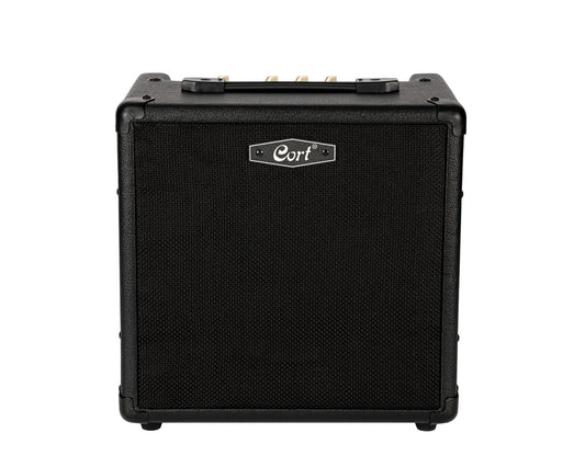 Ampli basse CM20B, 20W, HP 8", égaliseur 3 bandes, bouton Mode, poids: 6 kg, noir