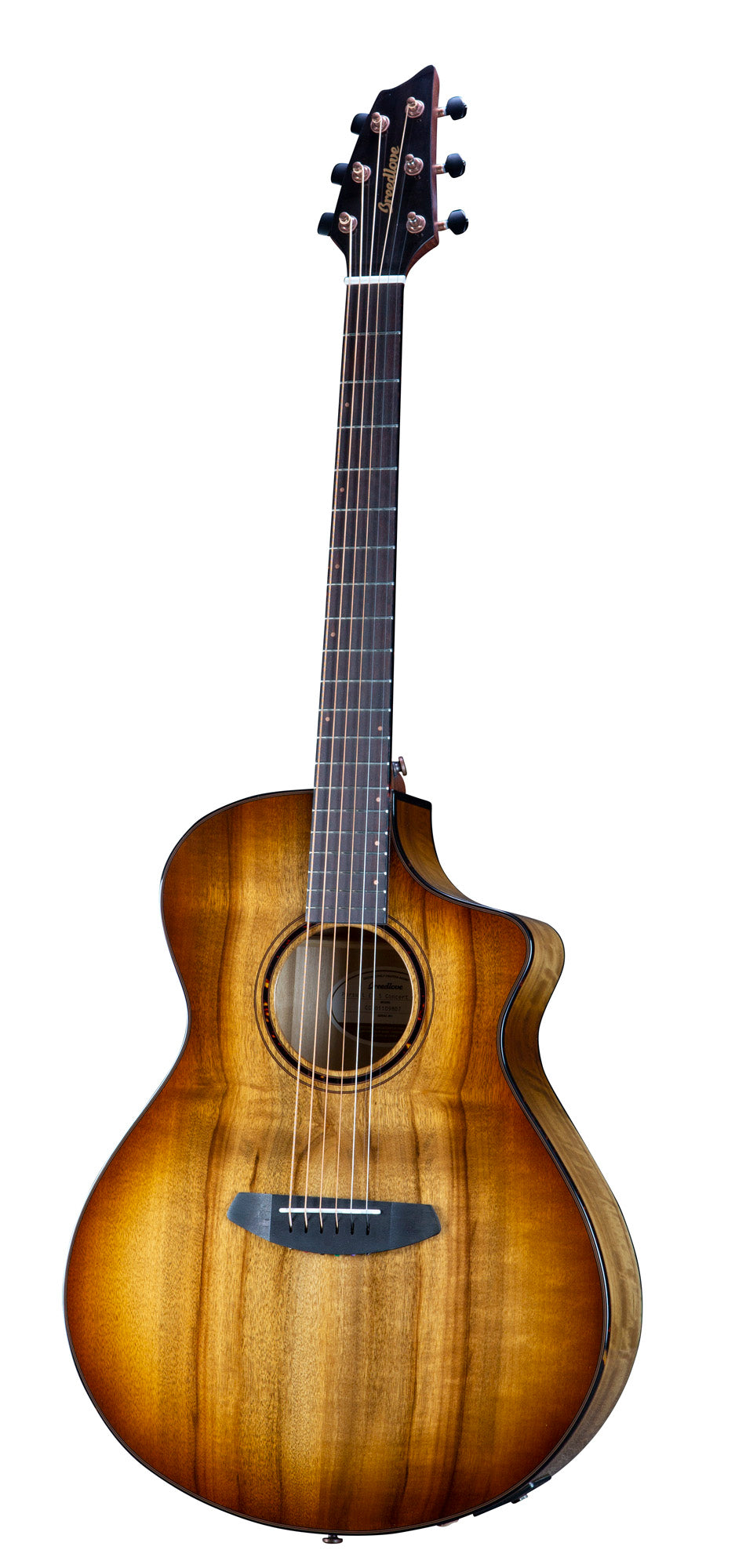 PURSUIT EXOTIC S CONCERT AMBER CE, table myrtlewood massif, f/e myrtlewood, EQ Fishman Presys I, amber