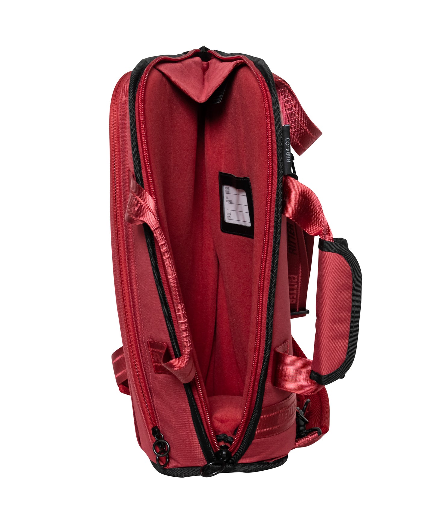 Housse rouge de cornet Si bémol Ritter Bern 4