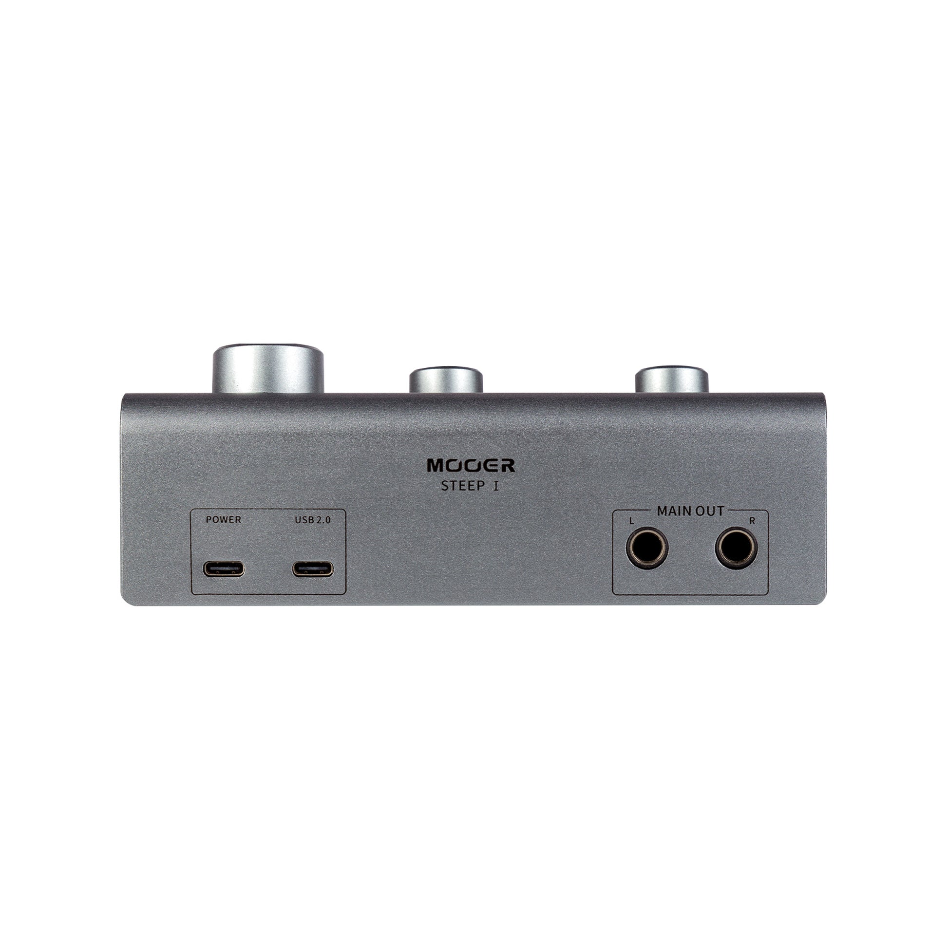 Interface audio STEEP I, 2 canaux, deux entrées (combo XLR/Jack et Jack), alimentation fantôme, USB type C 2.0, gris