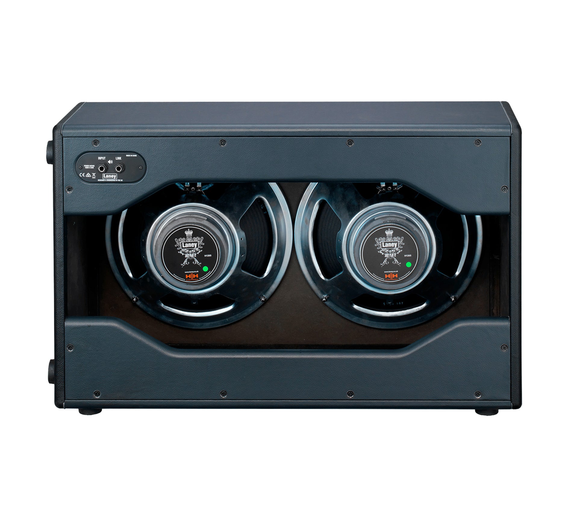 Enceinte CUB-212, 2 x 12" HH, 100W (8 ohms), dimensions: 70 x 43 x 23 cm, poids: 13.8 kg, gris et noir