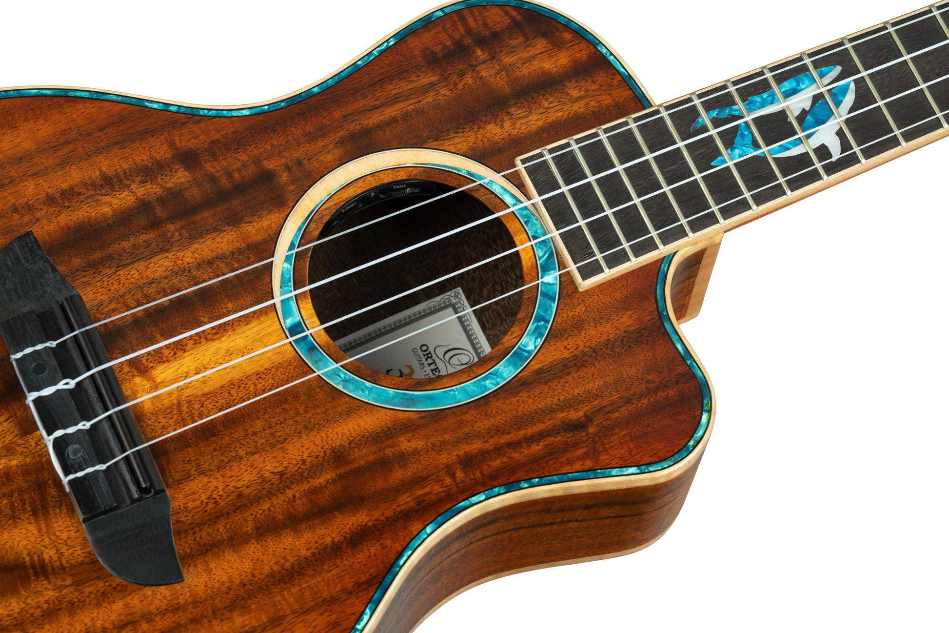 RUHZ30T-BW, modèle Ténor pan coupé, EQ Ortega MagusX/U (rechargeable), table, fond & eclisse acacia massif, housse, naturel