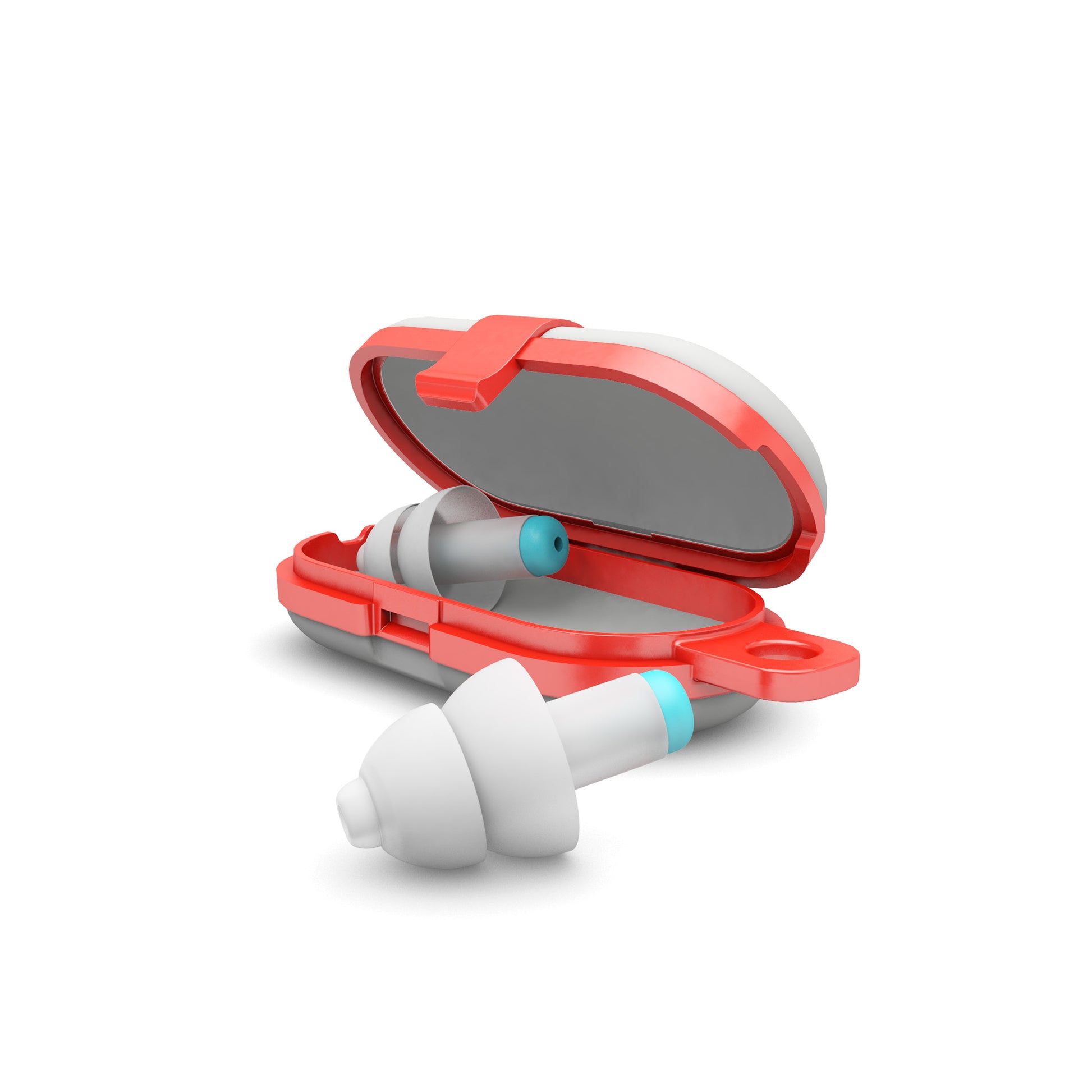 Pluggies Kids, deux petits bouchons d'oreilles thermoplastiques, spécialement conçus pour les enfants, atténuation 25 dB