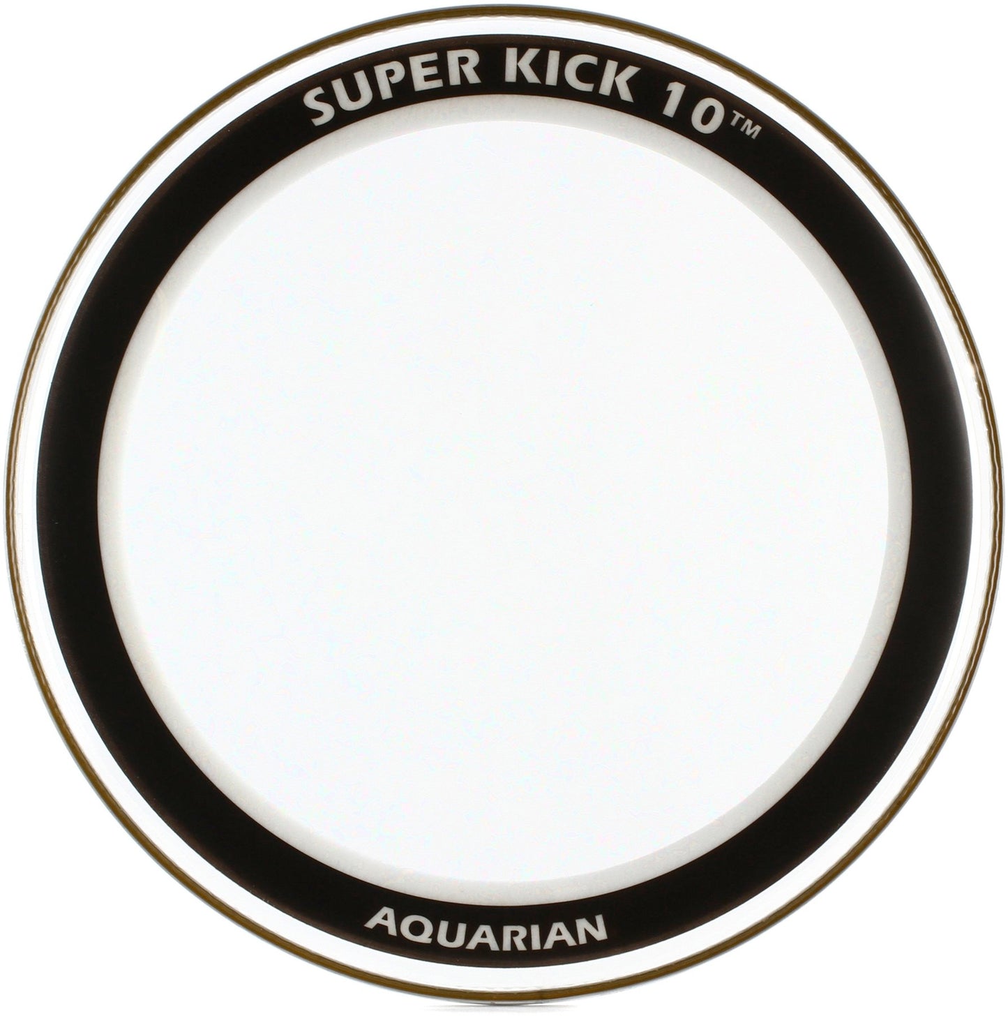 Peau Super-Kick 10 26", 2 plis médium (0.25mm), atténuateur flottant, transparente