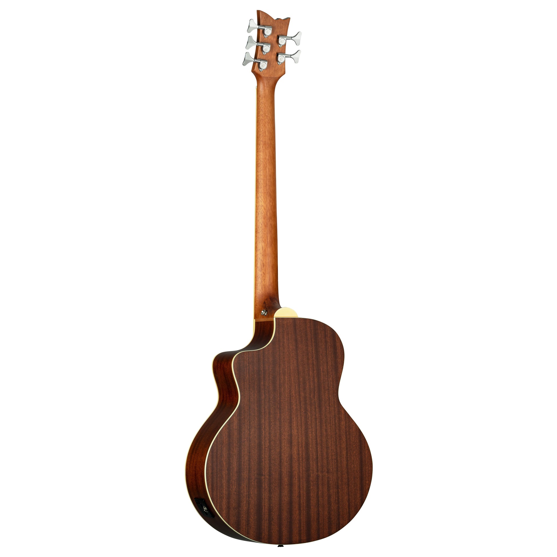 D7CE-5, basse 5 cordes, pan coupé, EQ Ortega MagusPro, table épicéa, f/e acajou, manche acajou, naturel satiné