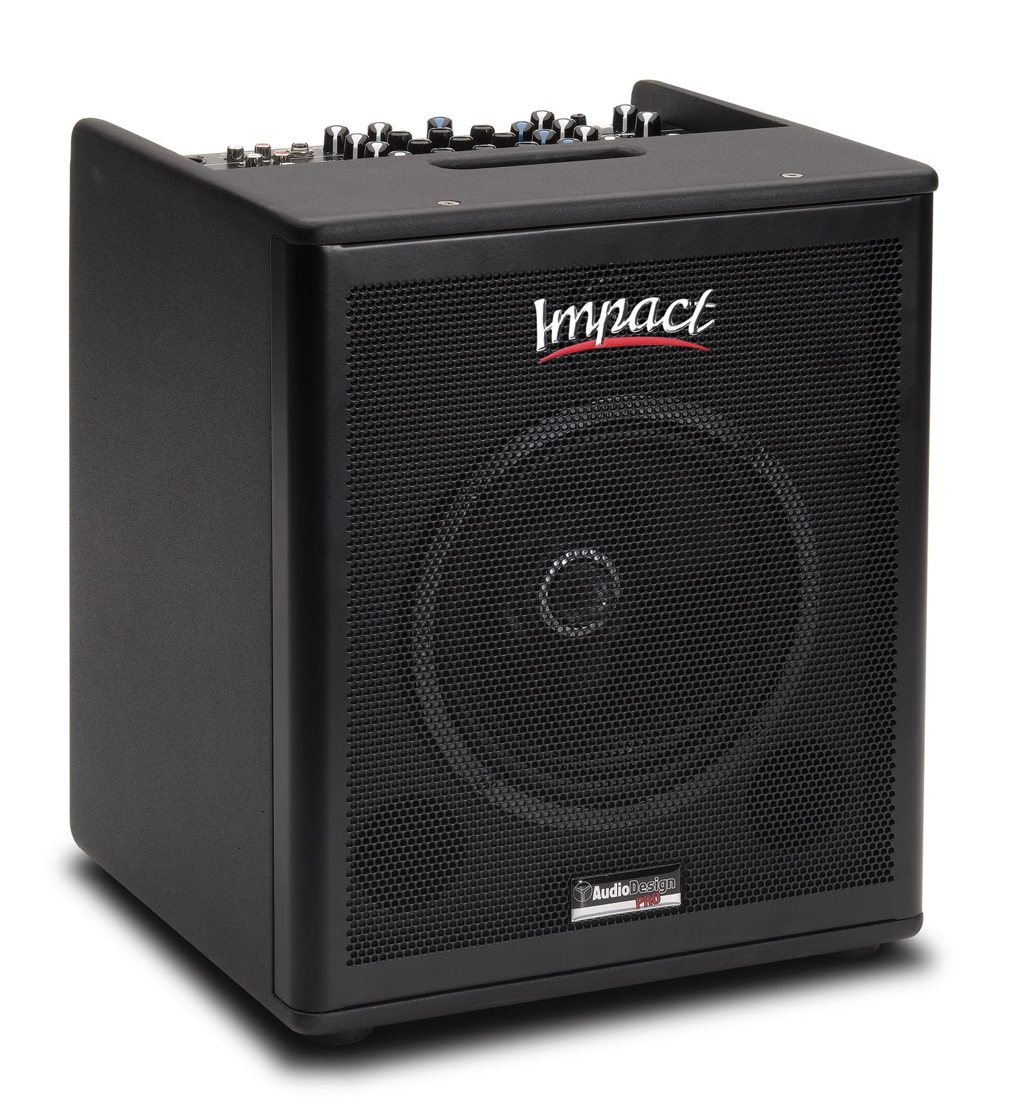 Impact AG8, ampli guitare acoustique 200W, HP 8"+tweeter, 4 entrées, EQ 3 bandes, 16 presets d'effet, 11.3 kg, avec housse, noir
