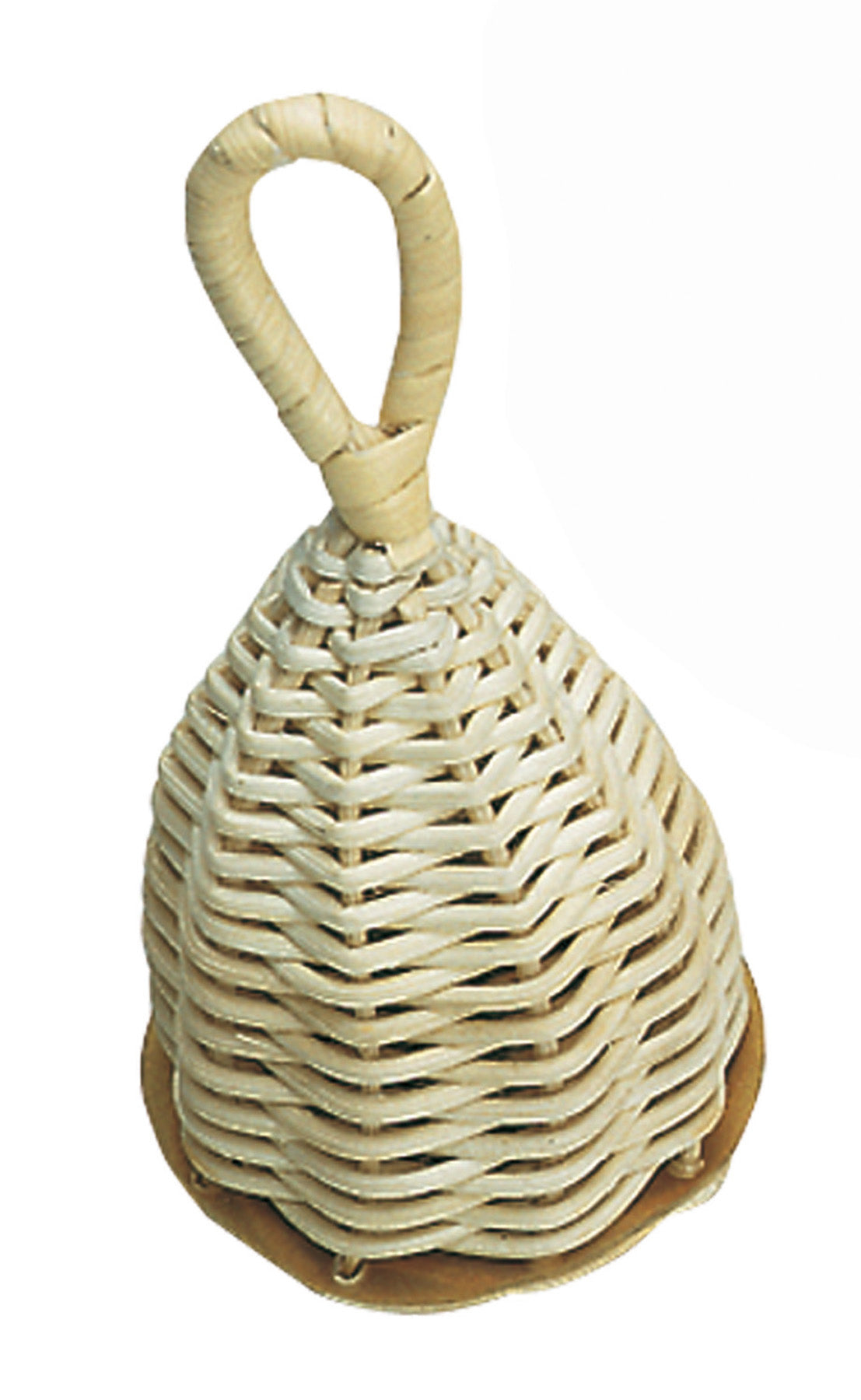 Caxixi, rotin, fond en peau naturelle