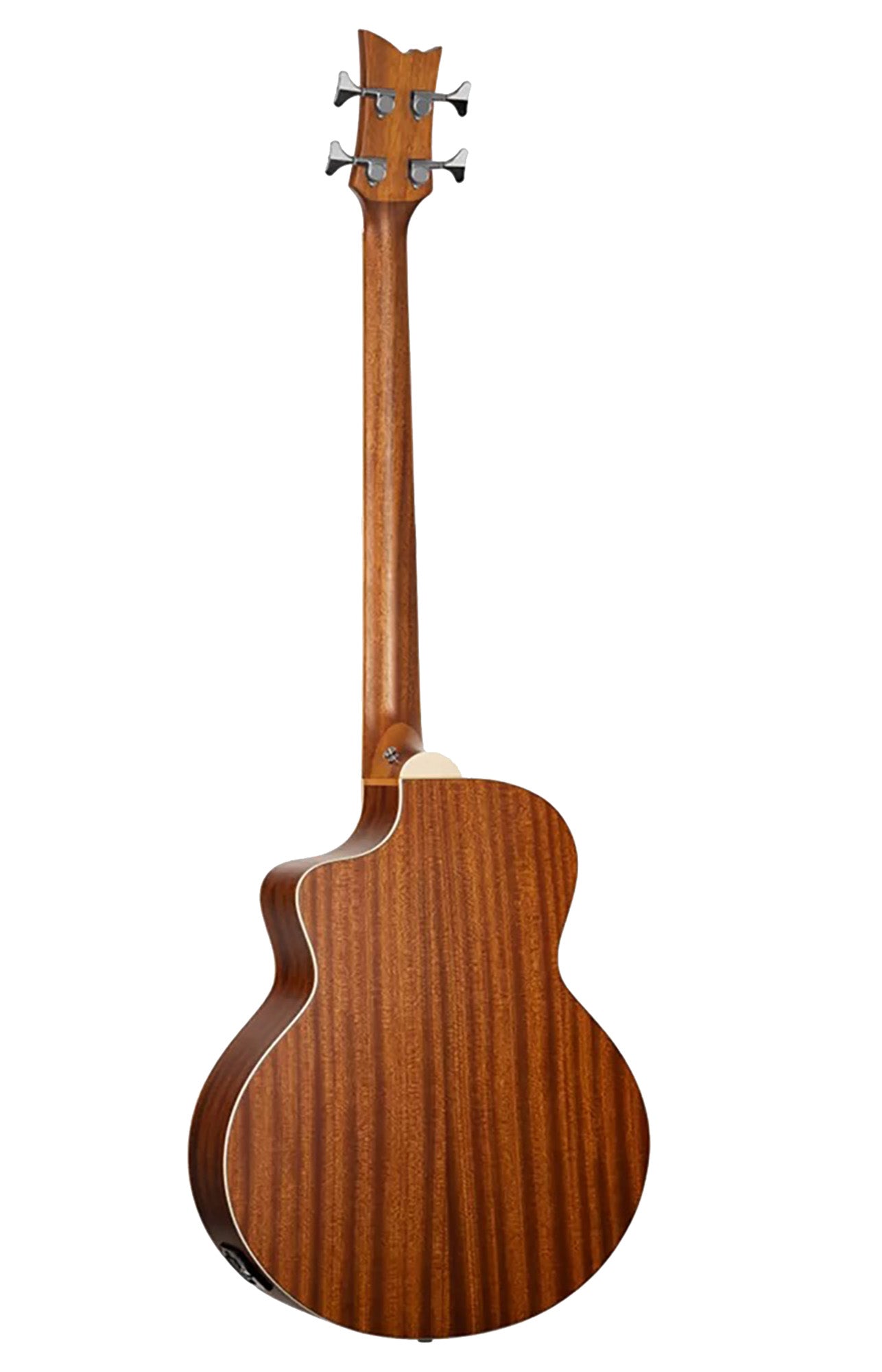 D7CE-4, basse 4 cordes, pan coupé, EQ Ortega MagusPro, table épicéa, f/e acajou, manche acajou, naturel satiné