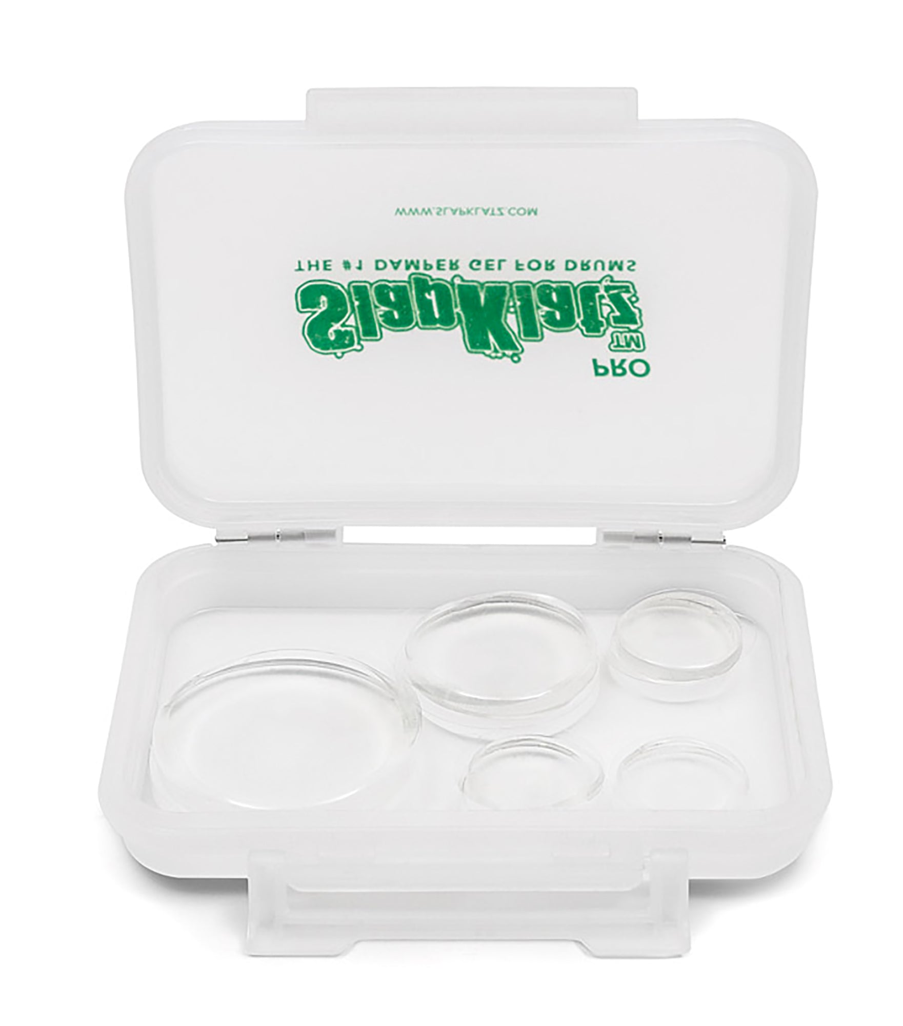 Pack Slapklatz de 12 atténuateurs d'harmoniques. 6 petits, 4 médiums et 2 larges.