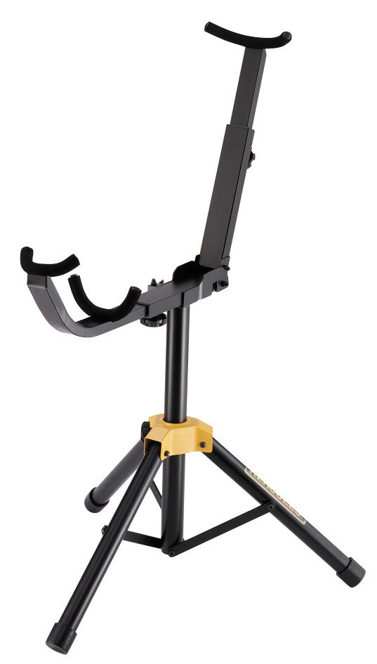 Support tuba/euphonium/baryton/alto, étriers réglables avec mousse SFF, structure robuste et trépied