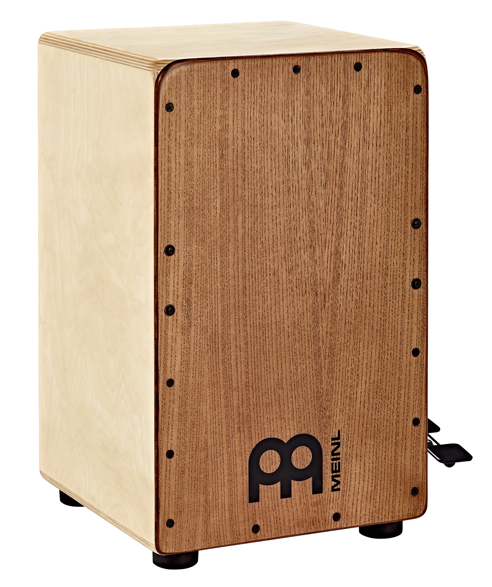 CAJON SNARECRAFT MEINL FACADE FRENE, CORPS EN BOULEAU BALTIQUE 9 PLIS (12MM), TIMBRE RÉGLABLE A PÉDALE