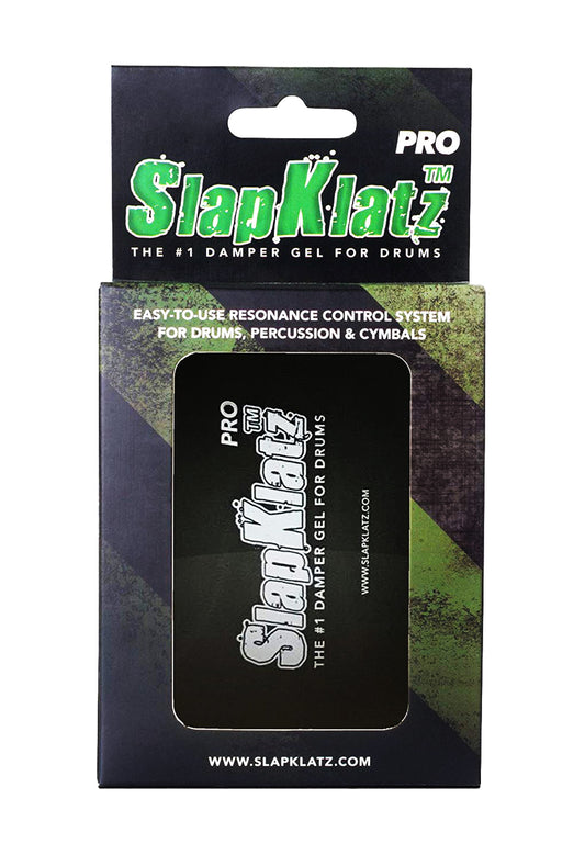 Pack Slapklatz de 12 atténuateurs d'harmoniques. 6 petits, 4 médiums et 2 larges. noir