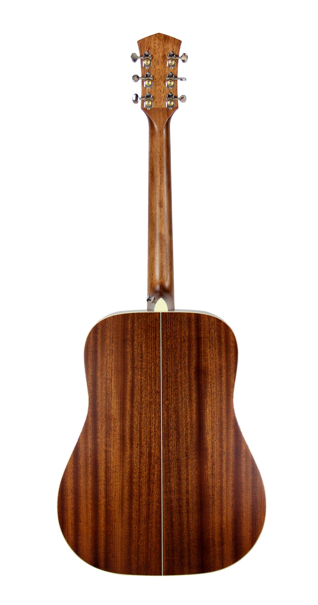 Essence D4, table épicéa Sitka massif torréfié, f/e acajou, touche & chevalet palissandre, semi brillant