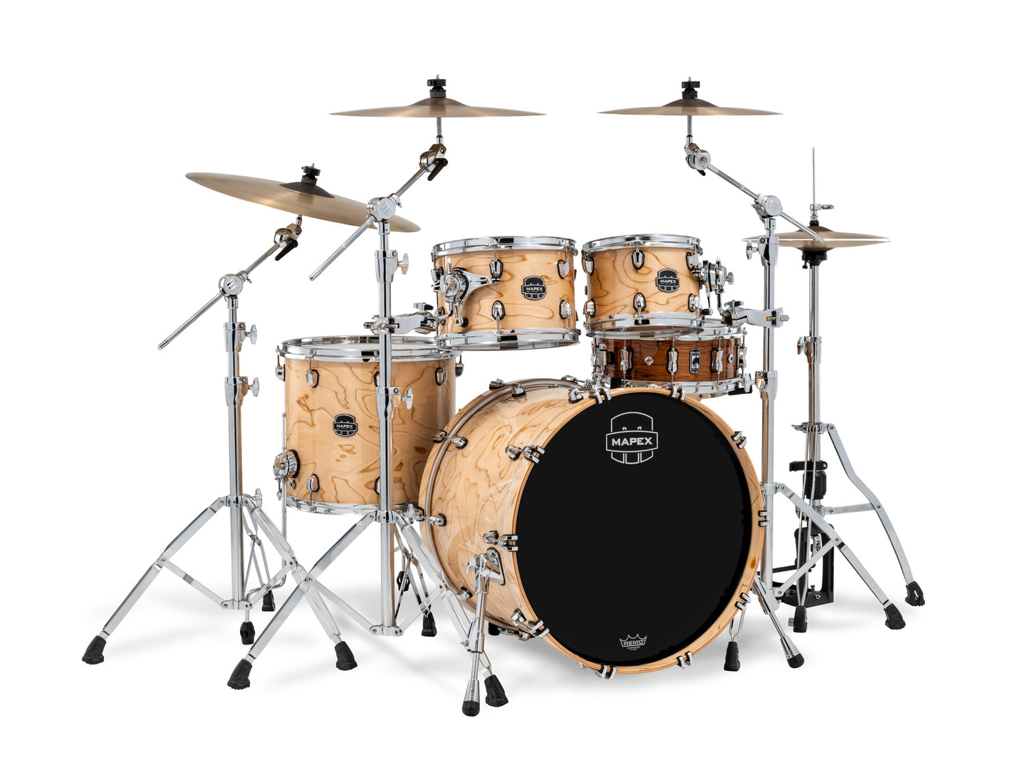 Mapex SR529XUZXN Saturn 4 Futs Natural Maple Burl