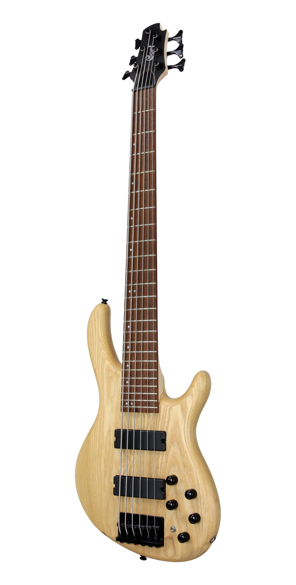 Action DLX AS, 6 cordes, corps frêne léger, micros Powersound, préampli 3 bandes Markbass, naturel pores ouverts