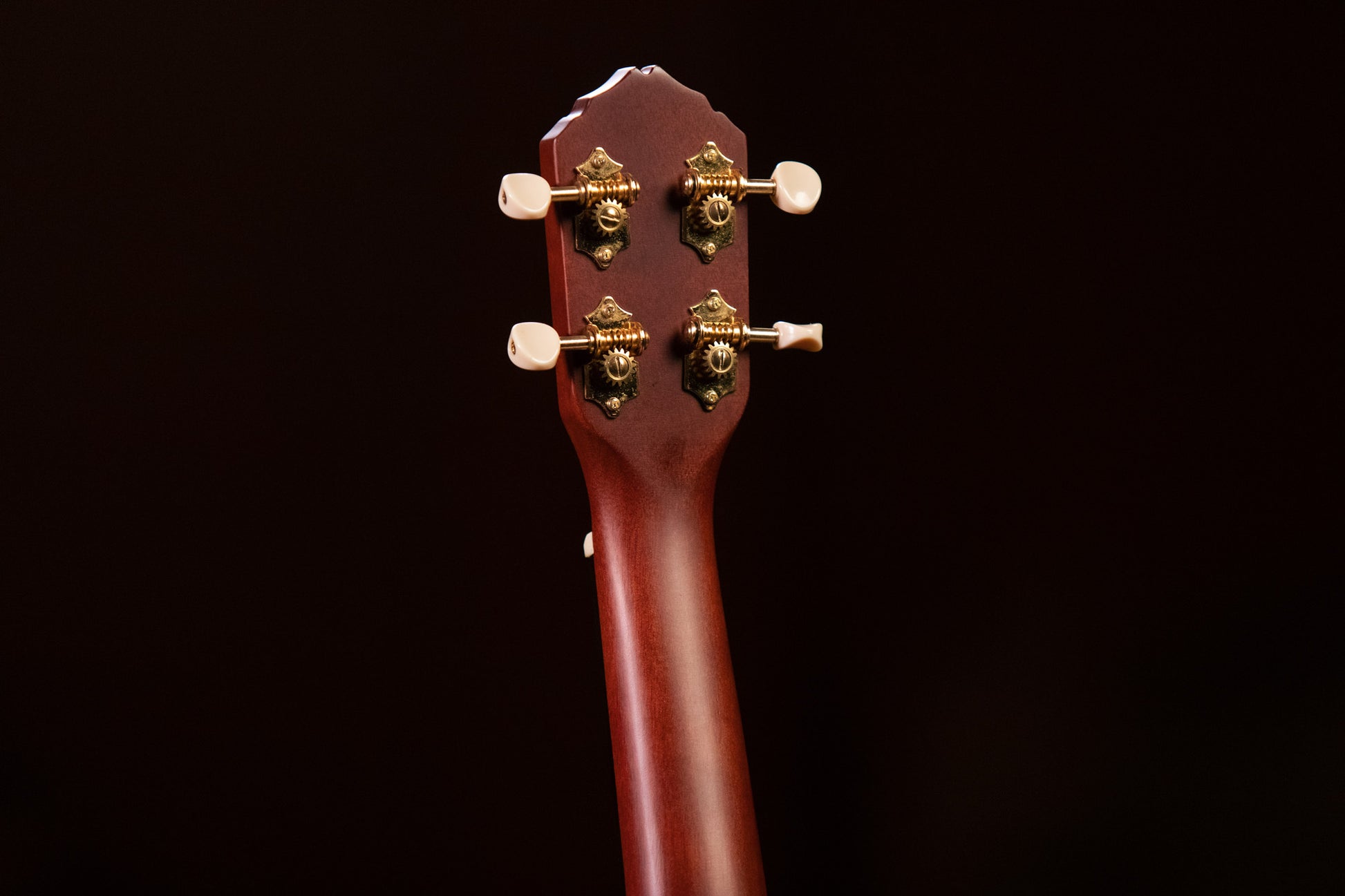 RU11, modèle Concert, table acajou massif, fond & éclisses acajou massif, manche acajou, housse, naturel satiné